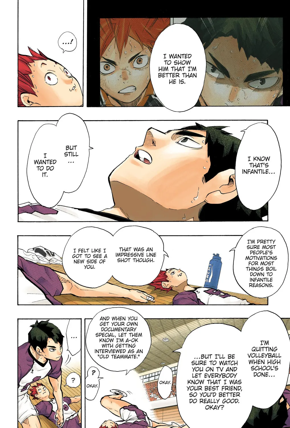 Read Haikyu!! (Official Colored) (Colored) chapter 189 image 24 on Lezhin