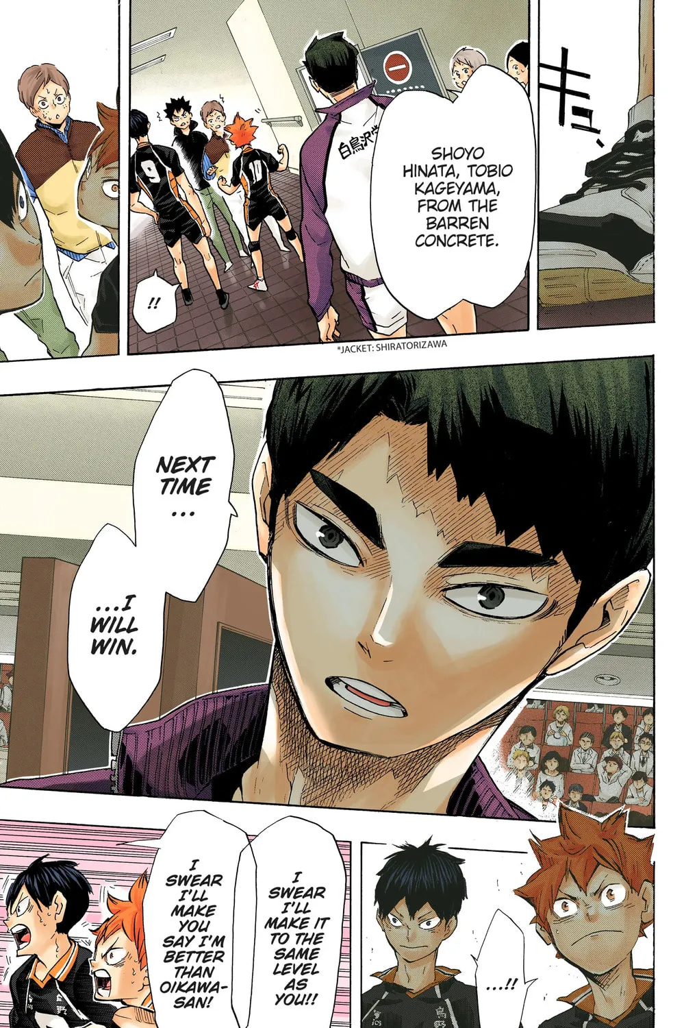 Read Haikyu!! (Official Colored) (Colored) chapter 189 image 26 on Lezhin