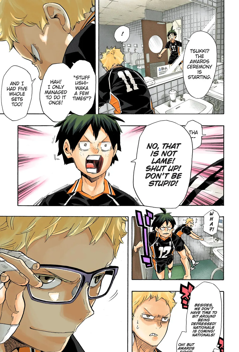 Read Haikyu!! (Official Colored) (Colored) chapter 189 image 30 on Lezhin
