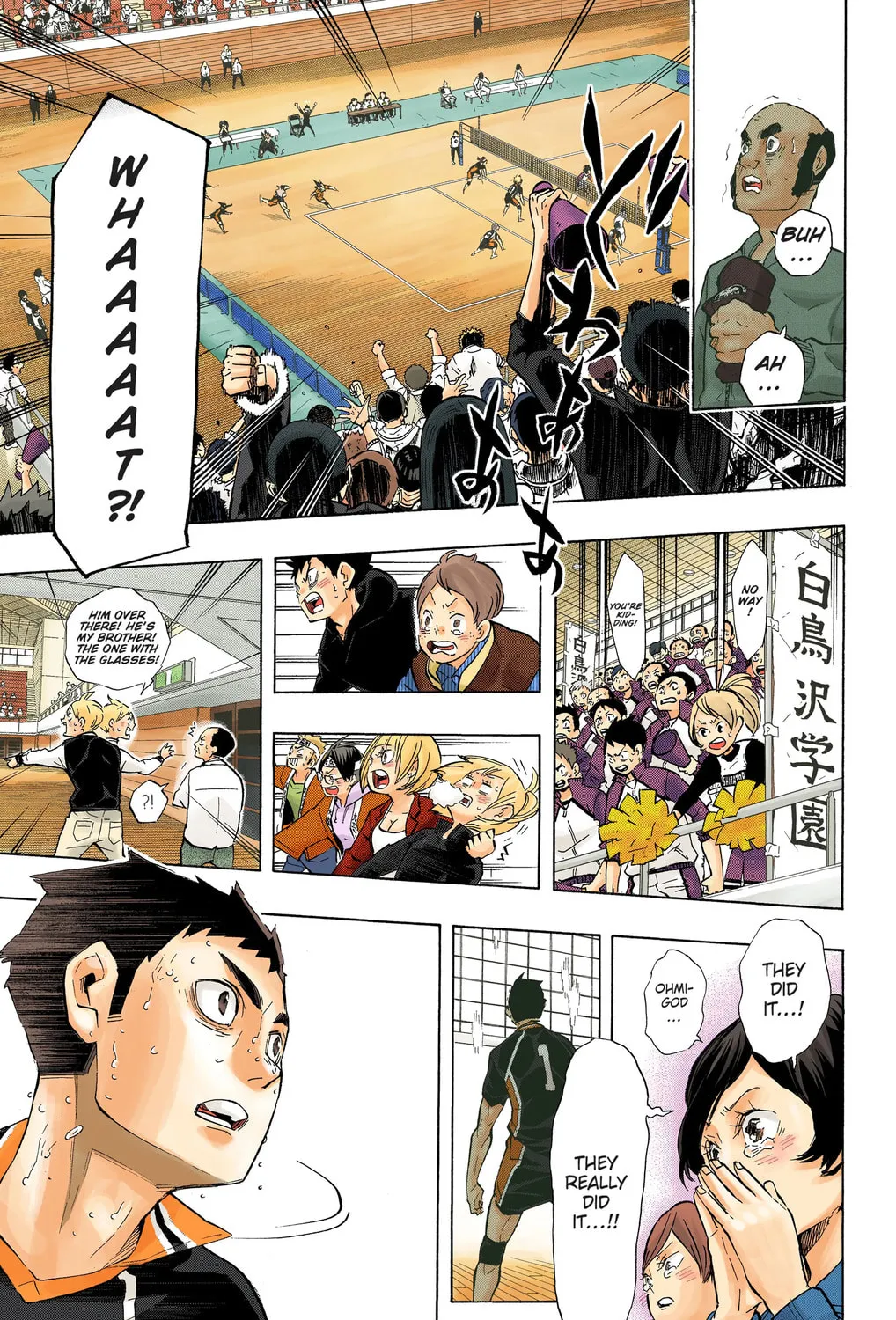 Read Haikyu!! (Official Colored) (Colored) chapter 189 image 6 on Lezhin