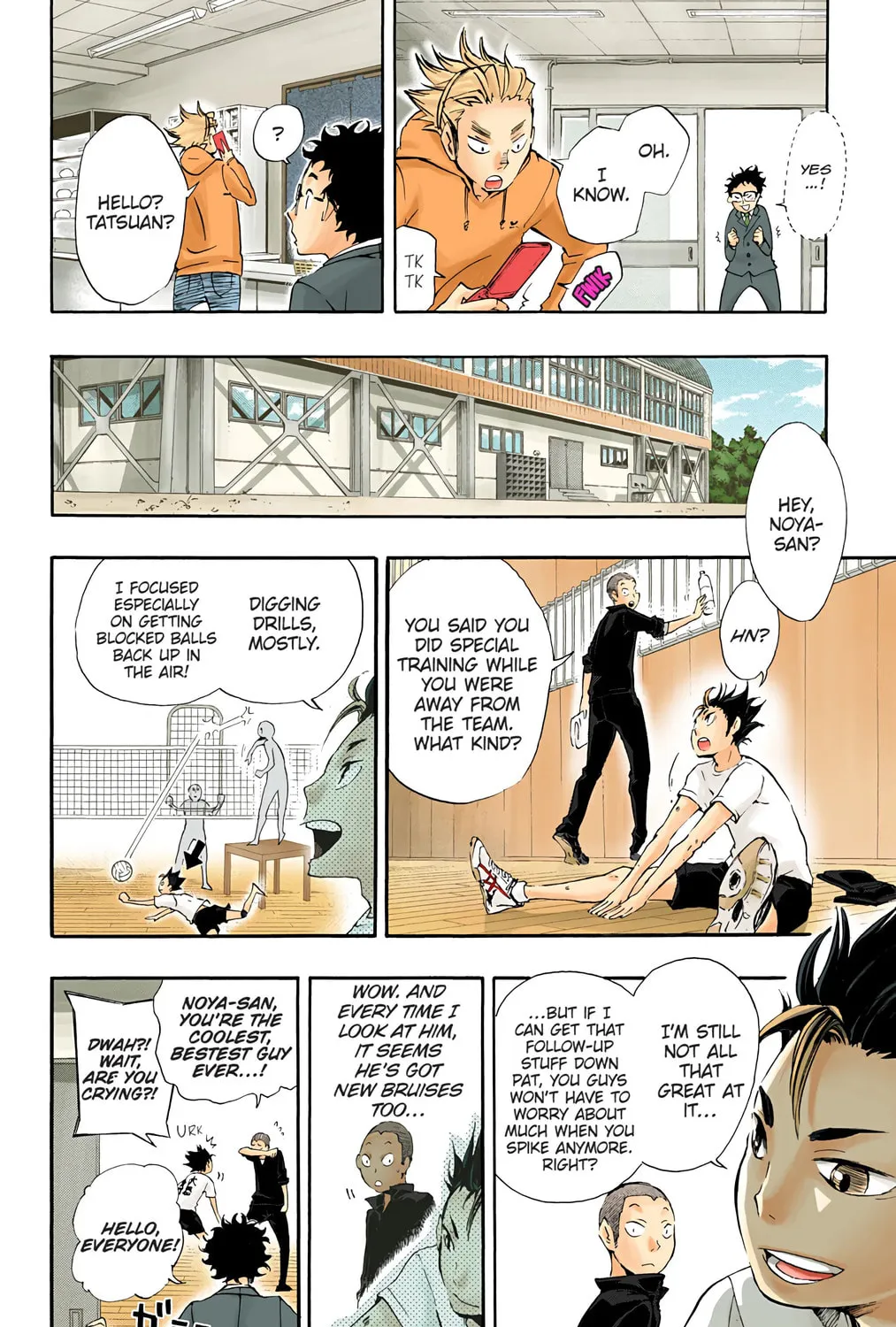 Read Haikyu!! (Official Colored) (Colored) chapter 19 image 18 on Lezhin