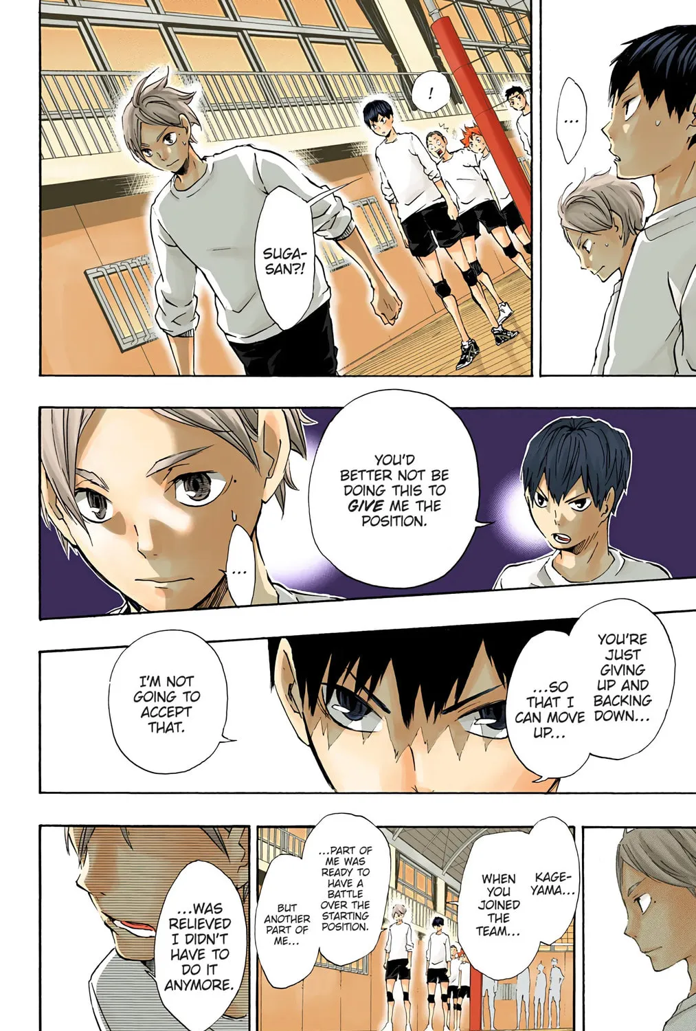 Read Haikyu!! (Official Colored) (Colored) chapter 19 image 30 on Lezhin