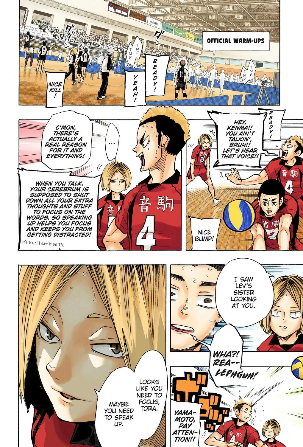 Read Haikyu!! (Official Colored) (Colored) chapter 191 image 16 on Lezhin