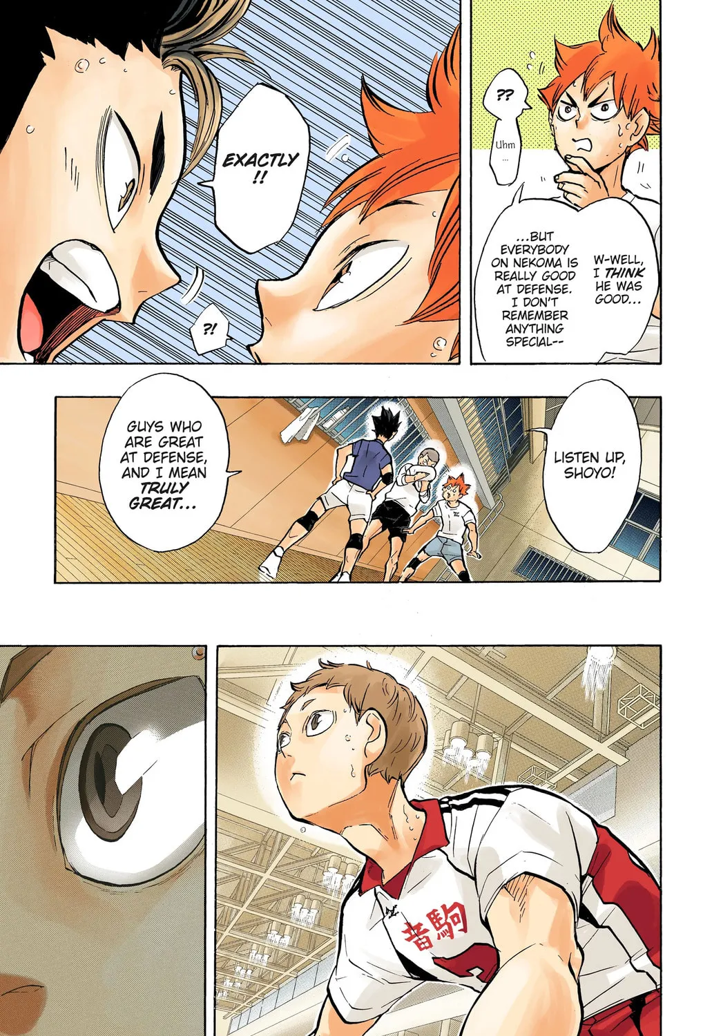 Read Haikyu!! (Official Colored) (Colored) chapter 191 image 38 on Lezhin