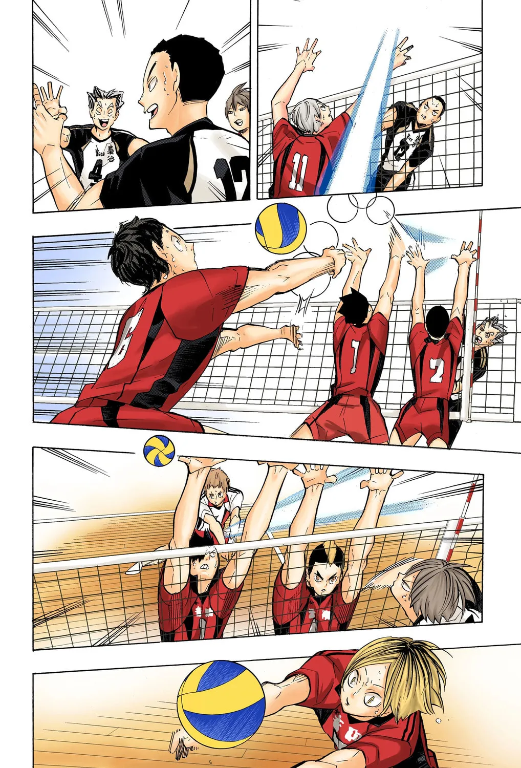 Read Haikyu!! (Official Colored) (Colored) chapter 194 image 14 on Lezhin