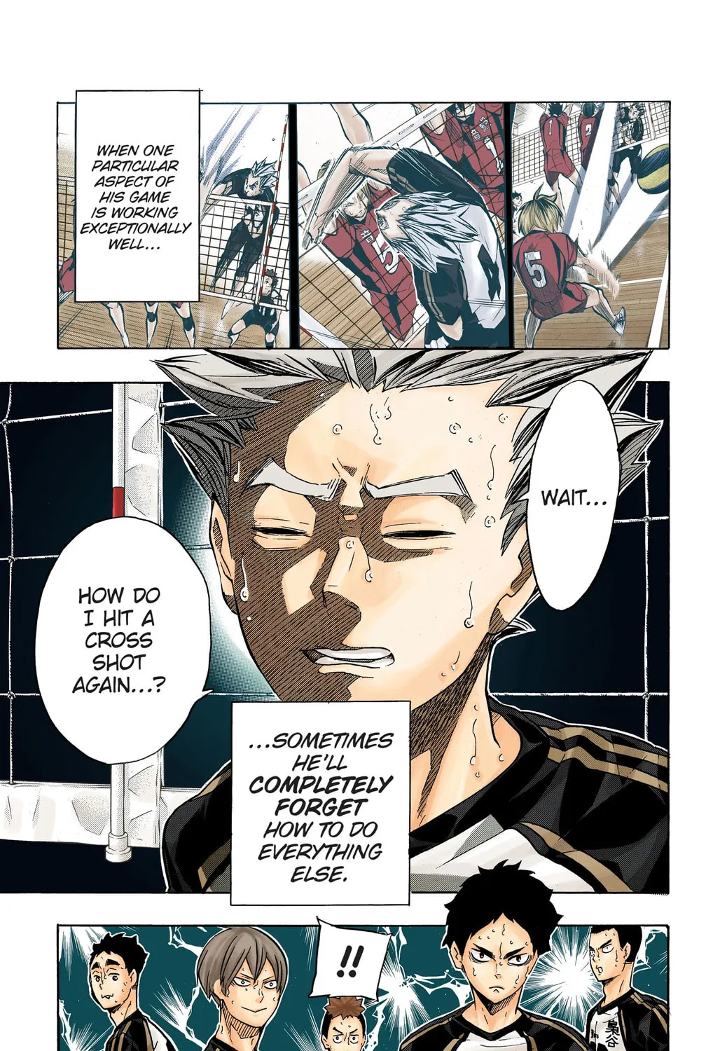 Read Haikyu!! (Official Colored) (Colored) chapter 194 image 38 on Lezhin
