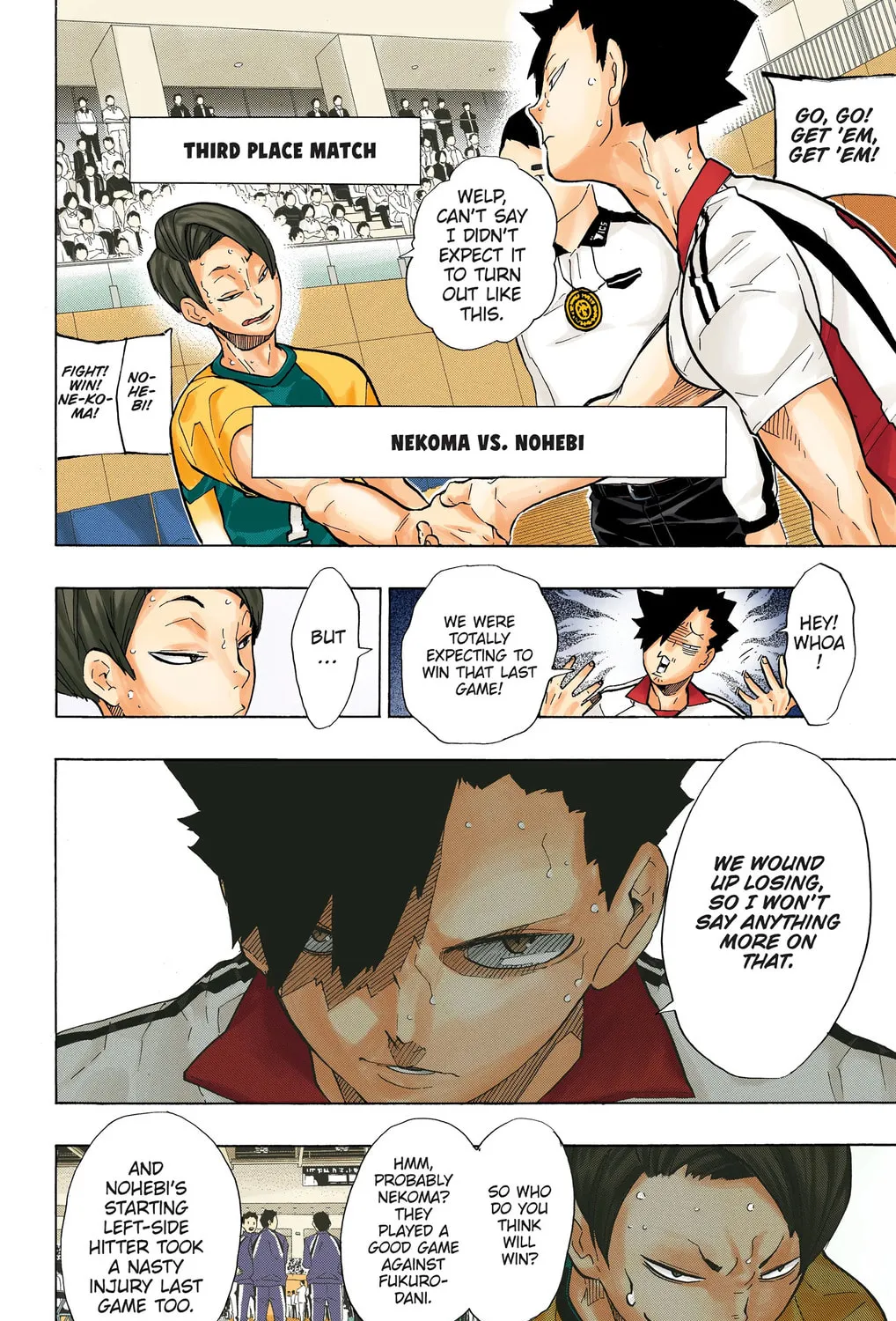 Read Haikyu!! (Official Colored) (Colored) chapter 196 image 18 on Lezhin