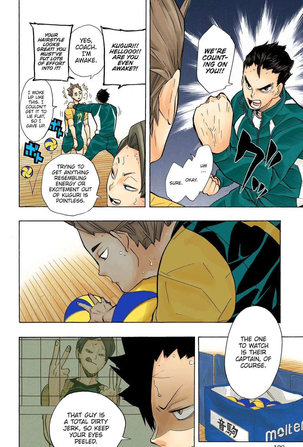 Read Haikyu!! (Official Colored) (Colored) chapter 196 image 22 on Lezhin