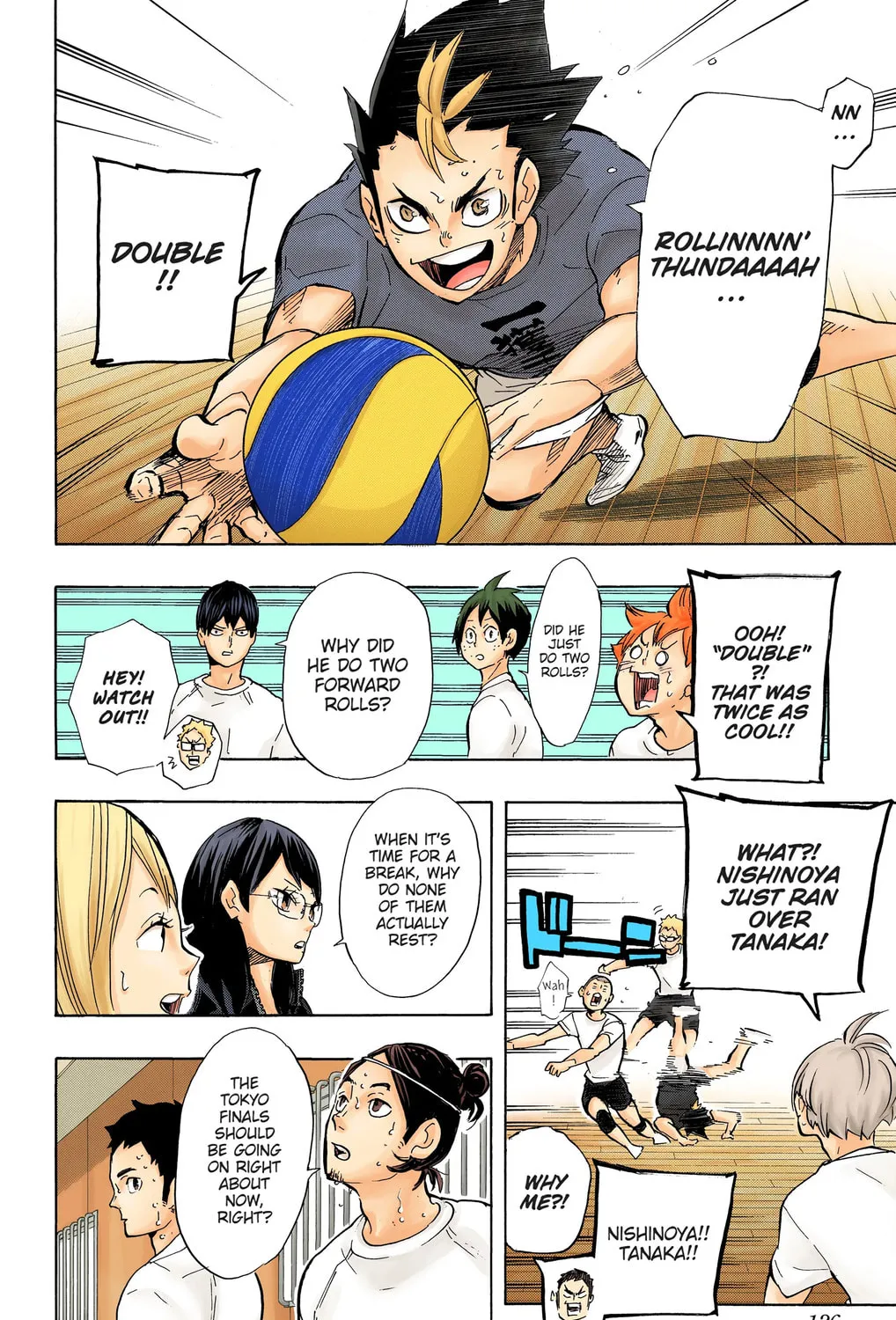 Read Haikyu!! (Official Colored) (Colored) chapter 196 image 30 on Lezhin