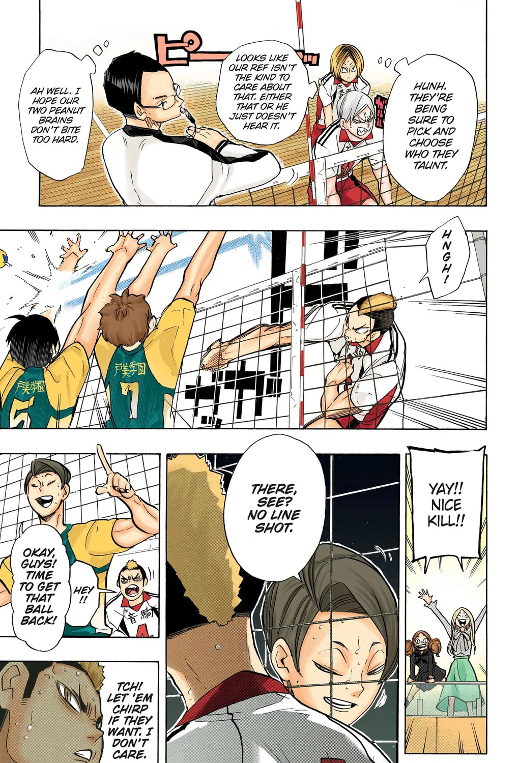Read Haikyu!! (Official Colored) (Colored) chapter 197 image 8 on Lezhin