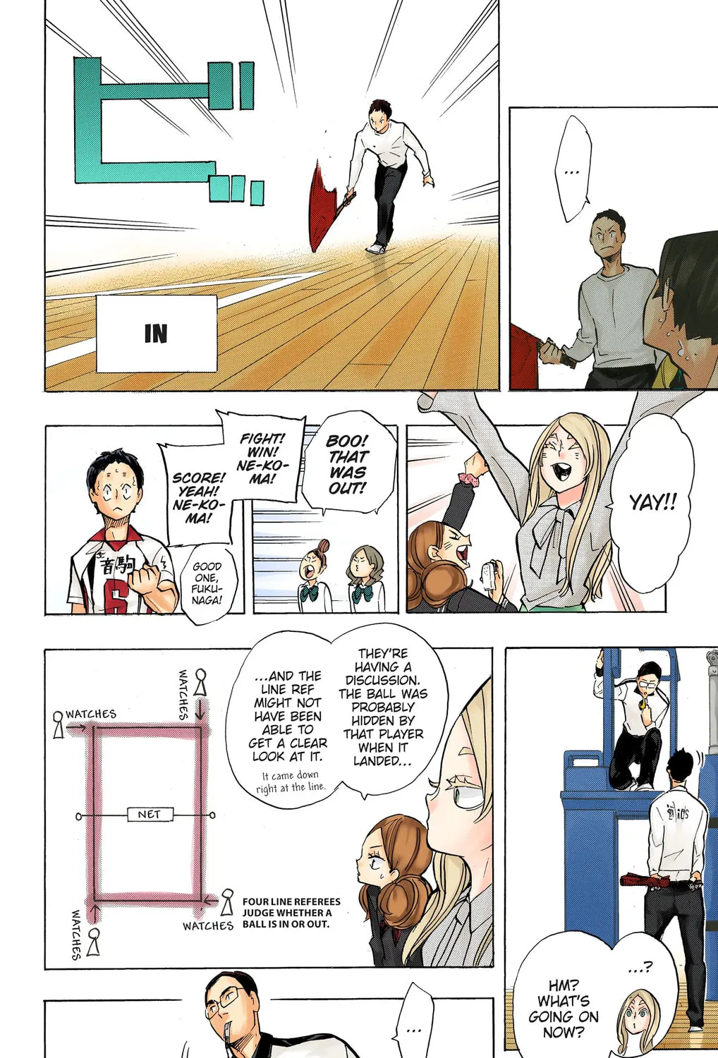 Read Haikyu!! (Official Colored) (Colored) chapter 198 image 18 on Lezhin