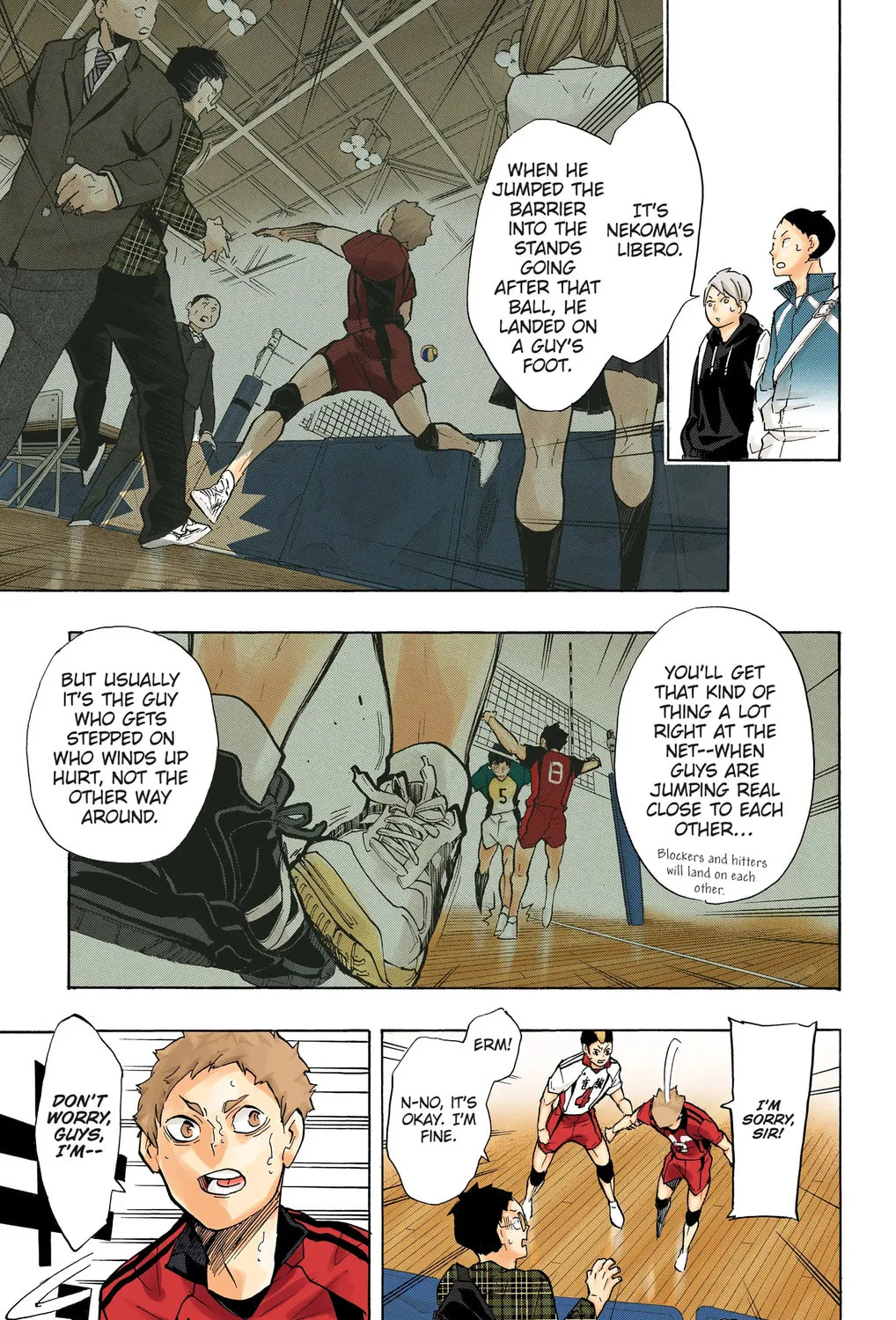 Read Haikyu!! (Official Colored) (Colored) chapter 199 image 8 on Lezhin