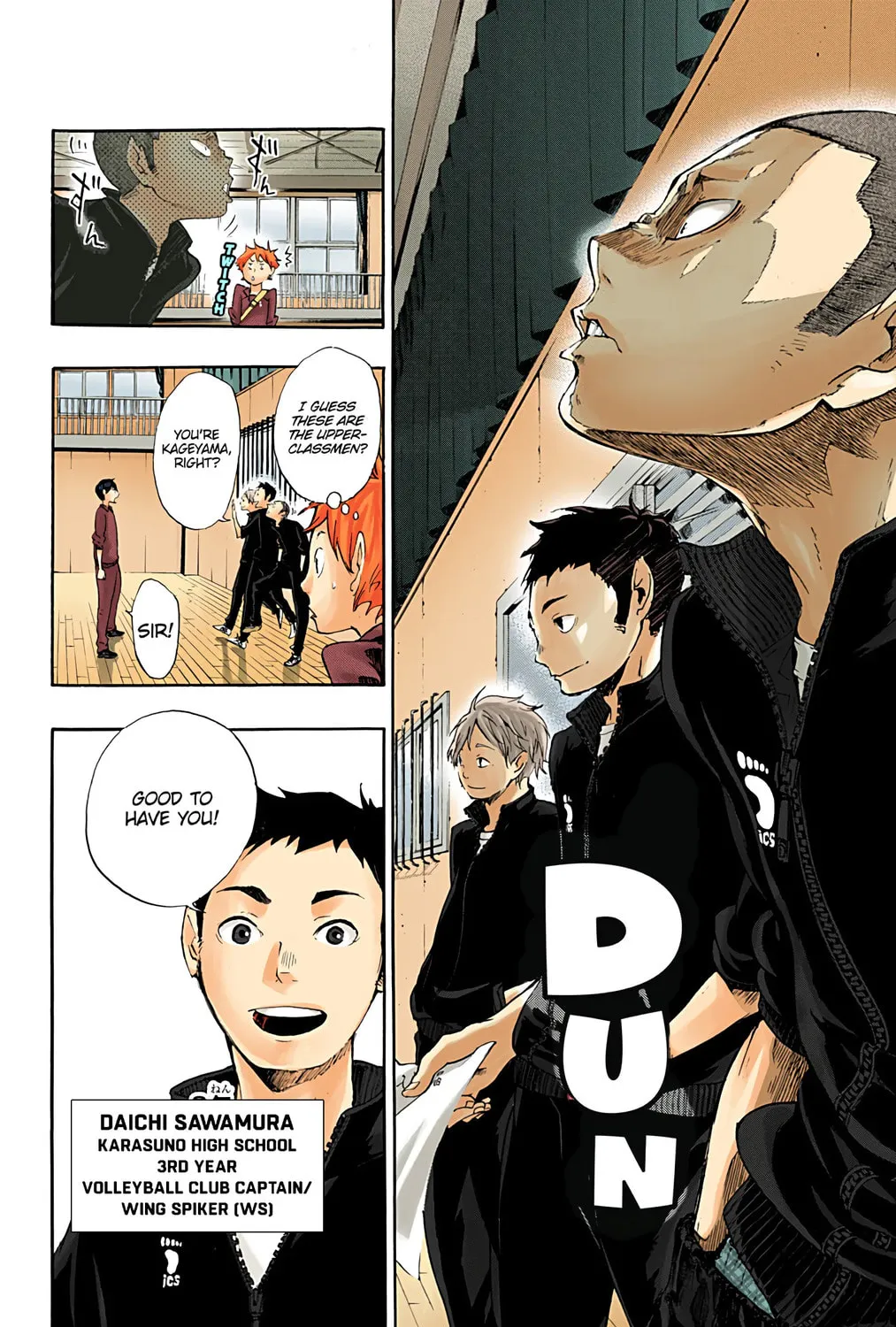 Read Haikyu!! (Official Colored) (Colored) chapter 2 image 14 on Lezhin