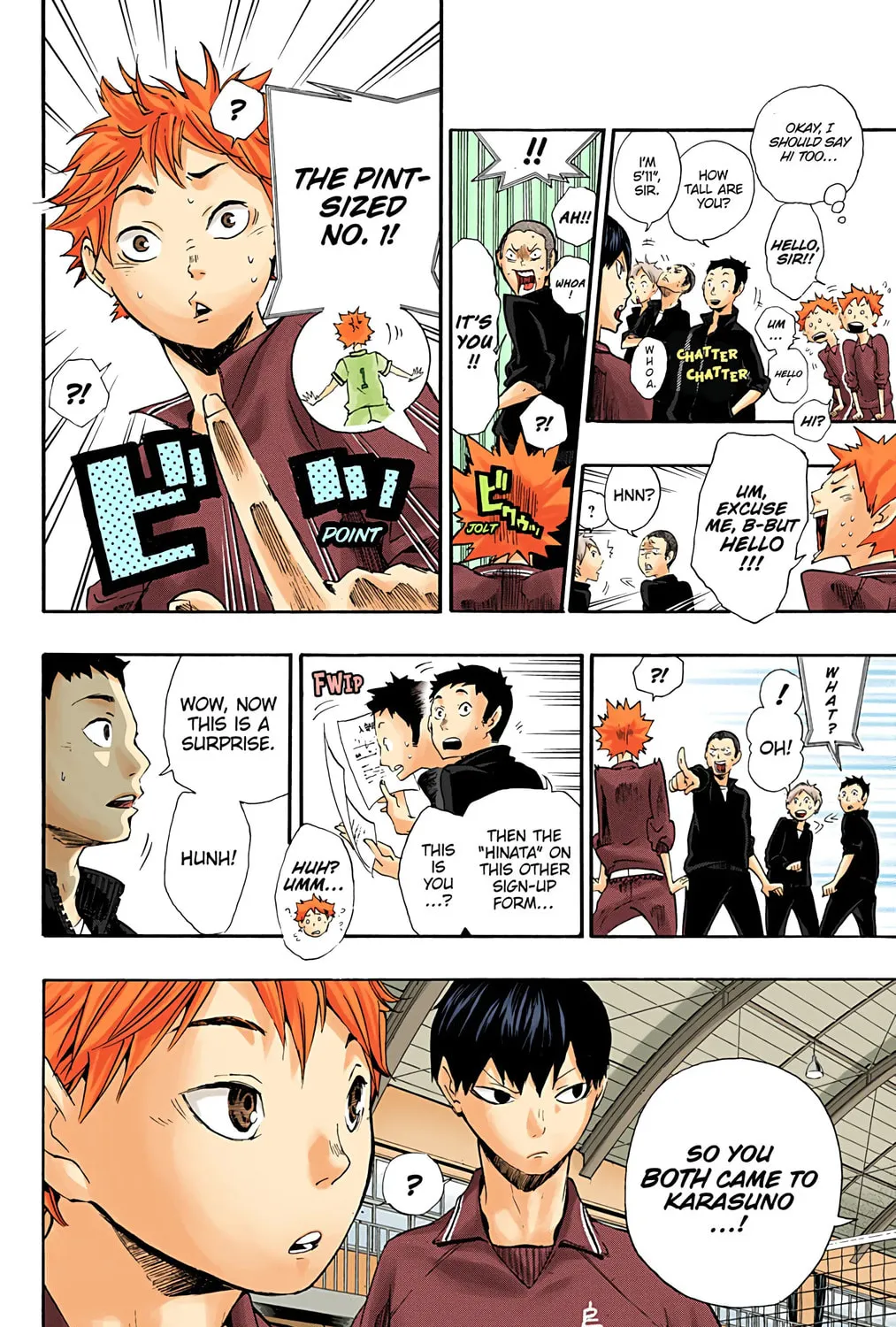 Read Haikyu!! (Official Colored) (Colored) chapter 2 image 18 on Lezhin
