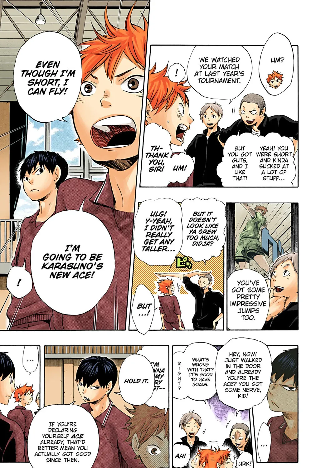 Read Haikyu!! (Official Colored) (Colored) chapter 2 image 20 on Lezhin