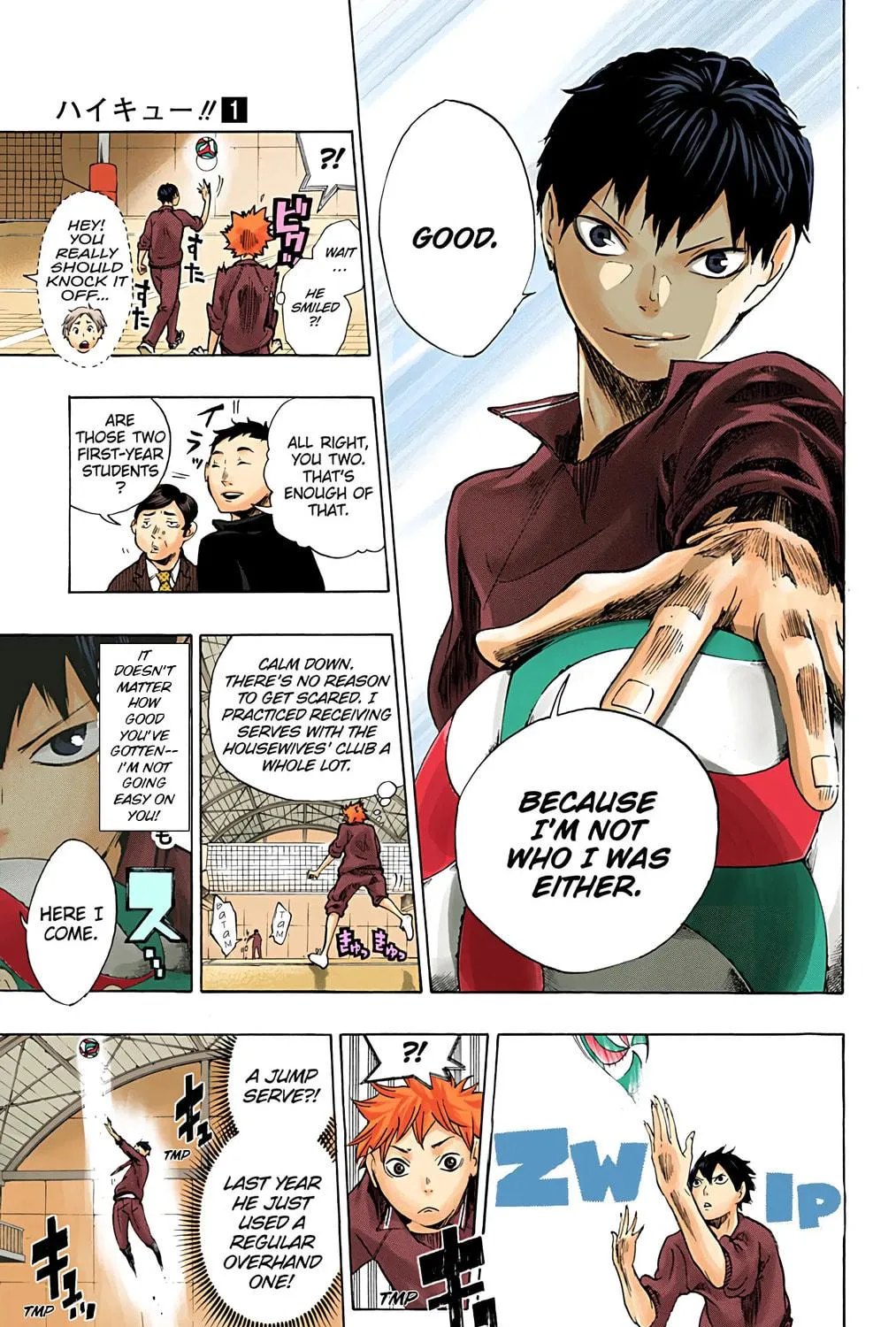 Read Haikyu!! (Official Colored) (Colored) chapter 2 image 28 on Lezhin