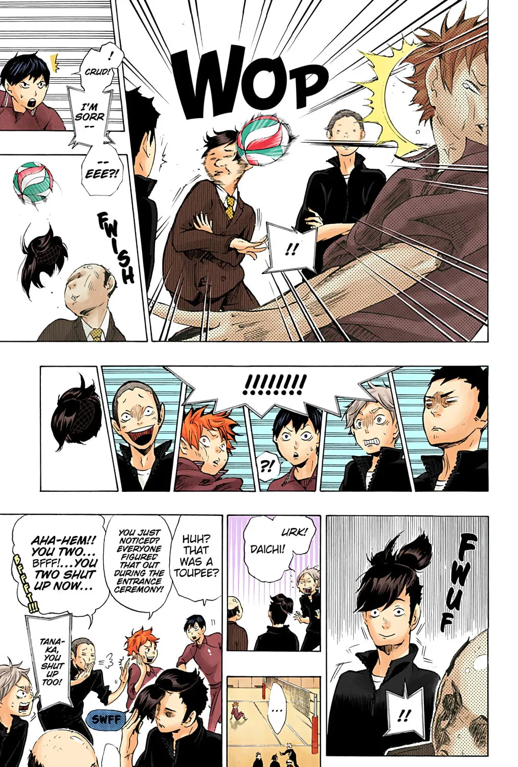 Read Haikyu!! (Official Colored) (Colored) chapter 2 image 36 on Lezhin