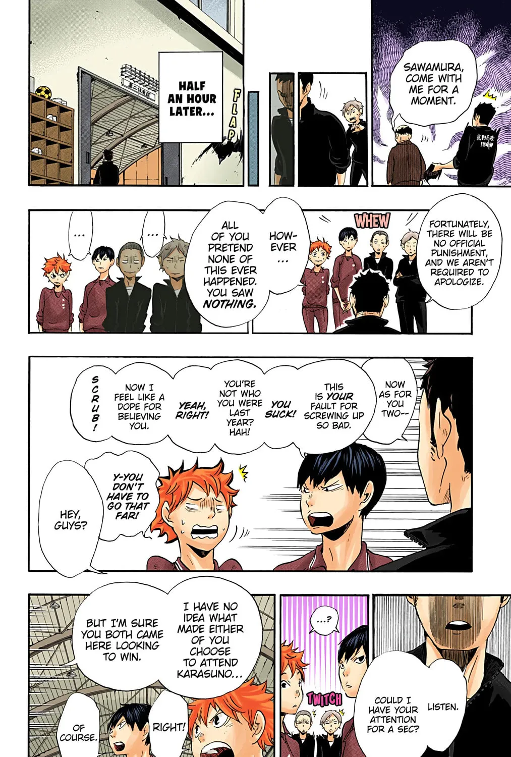 Read Haikyu!! (Official Colored) (Colored) chapter 2 image 38 on Lezhin