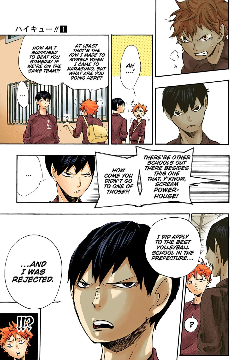 Read Haikyu!! (Official Colored) (Colored) chapter 2 image 8 on Lezhin