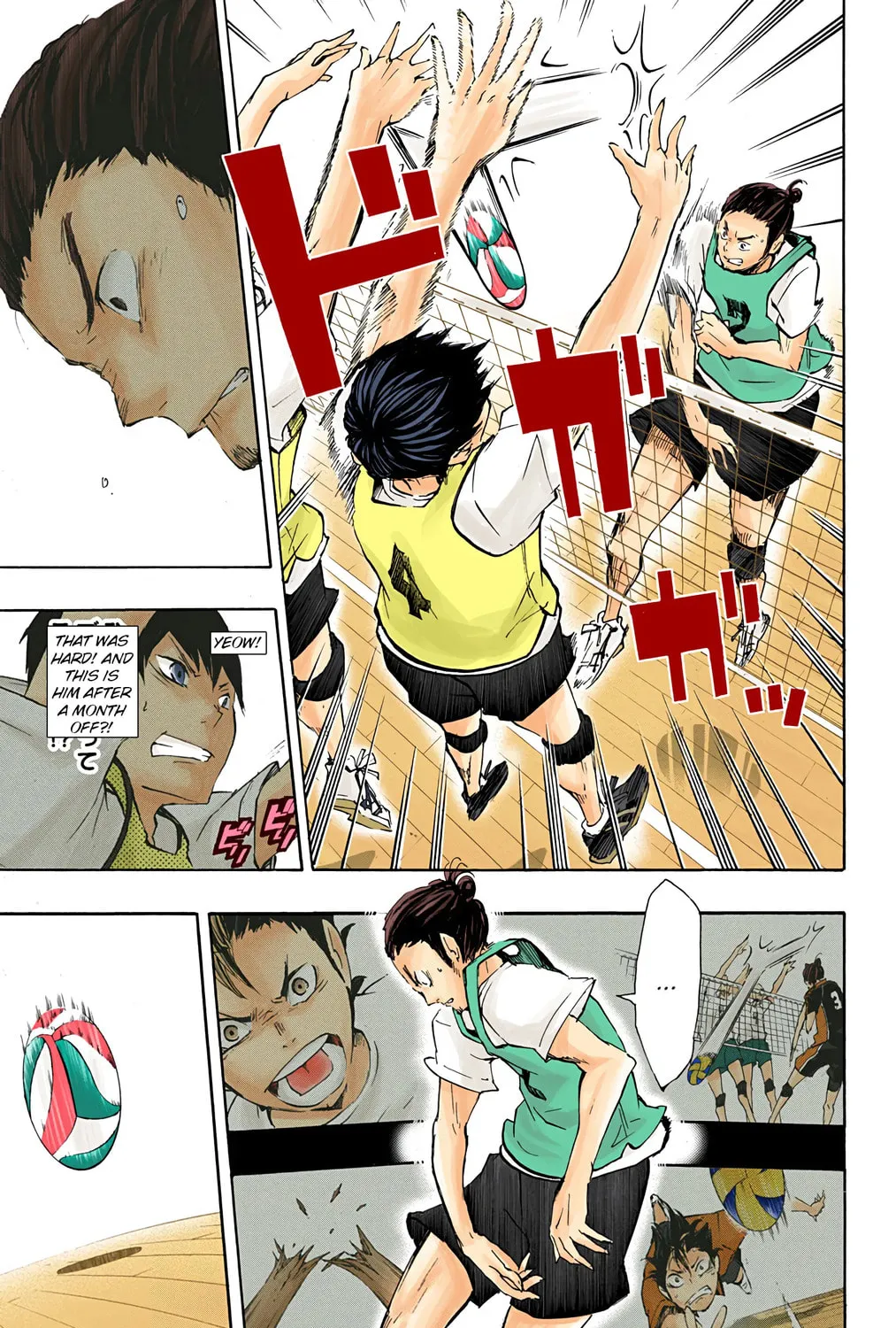 Read Haikyu!! (Official Colored) (Colored) chapter 20 image 36 on Lezhin