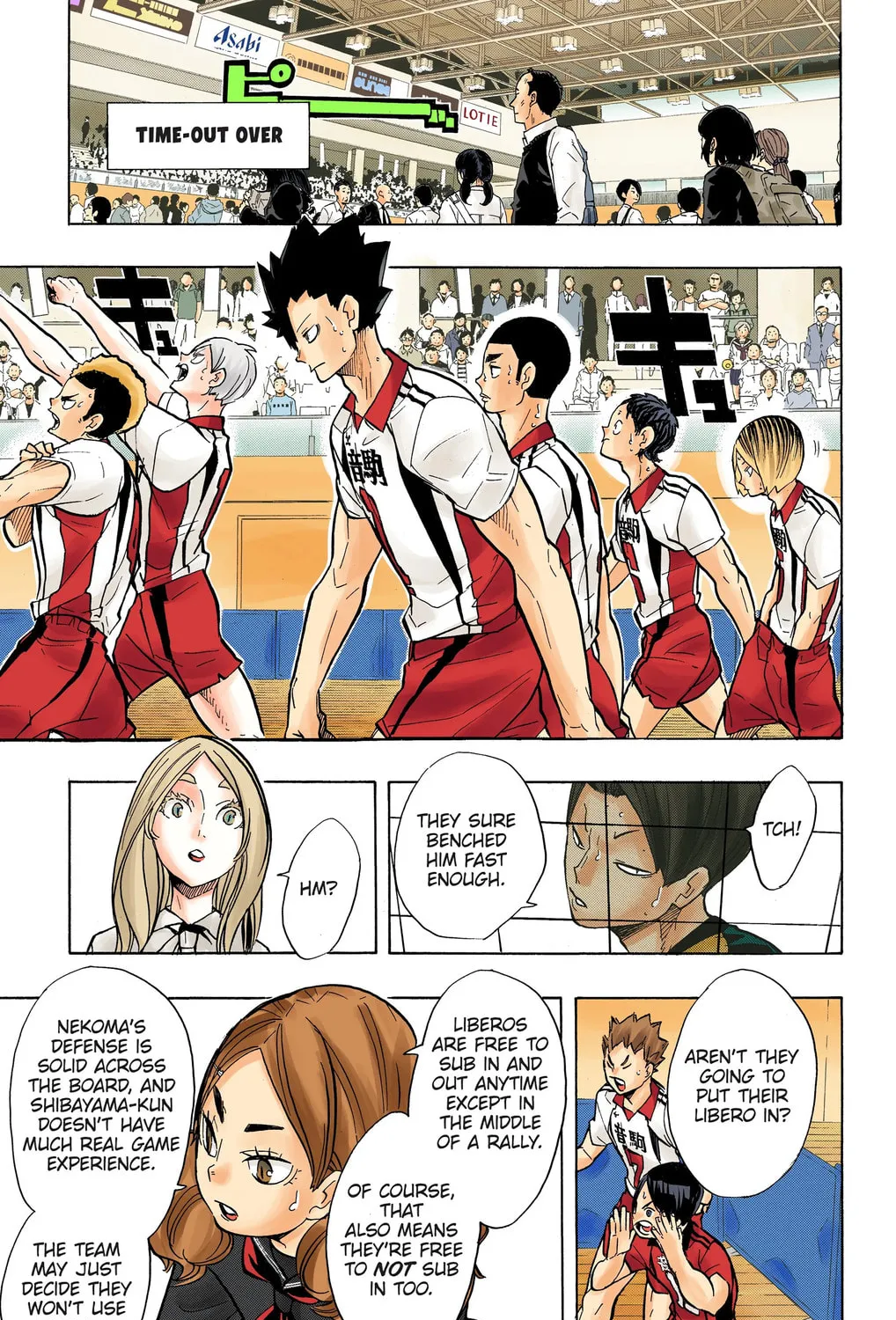Read Haikyu!! (Official Colored) (Colored) chapter 200 image 30 on Lezhin