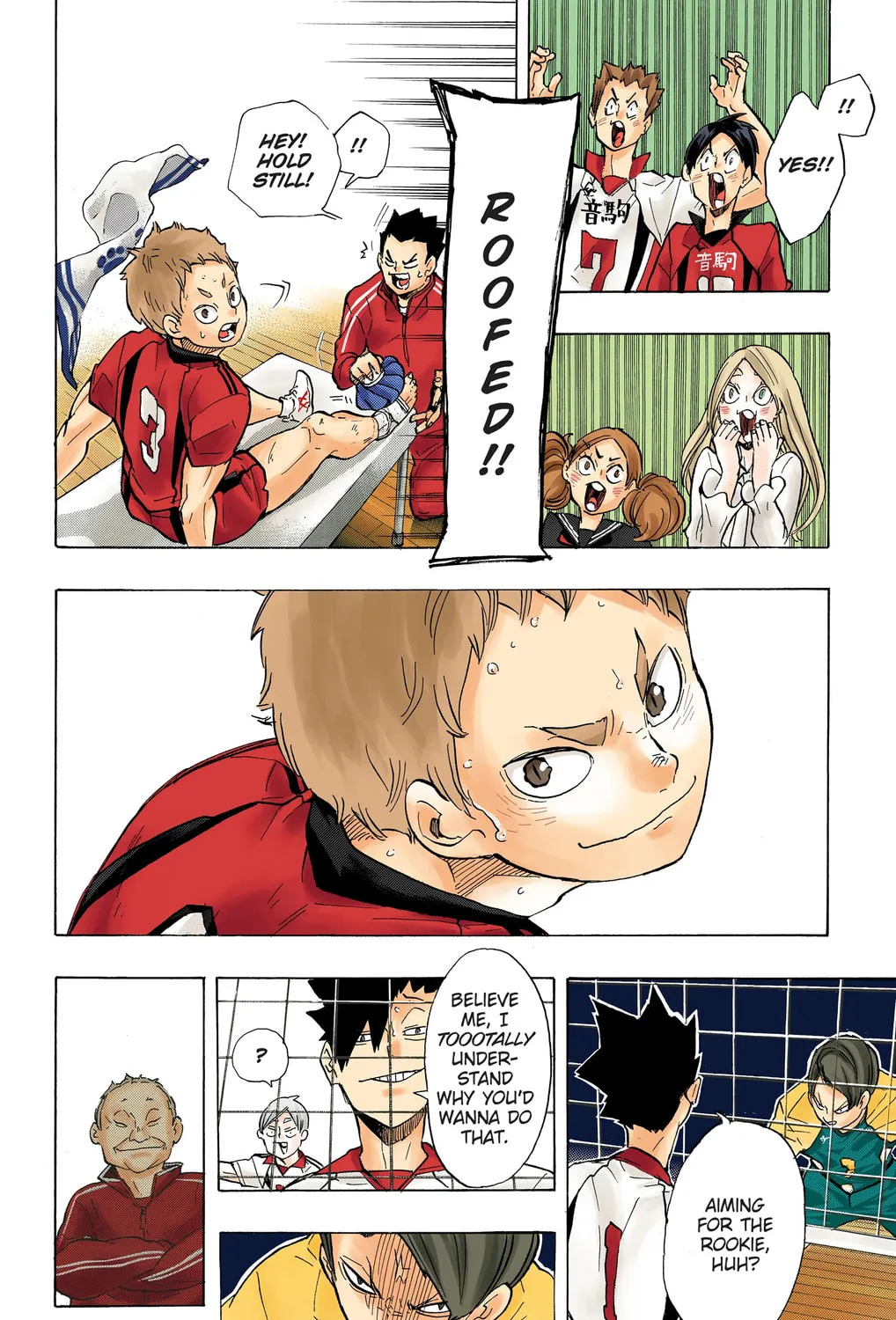 Read Haikyu!! (Official Colored) (Colored) chapter 200 image 42 on Lezhin