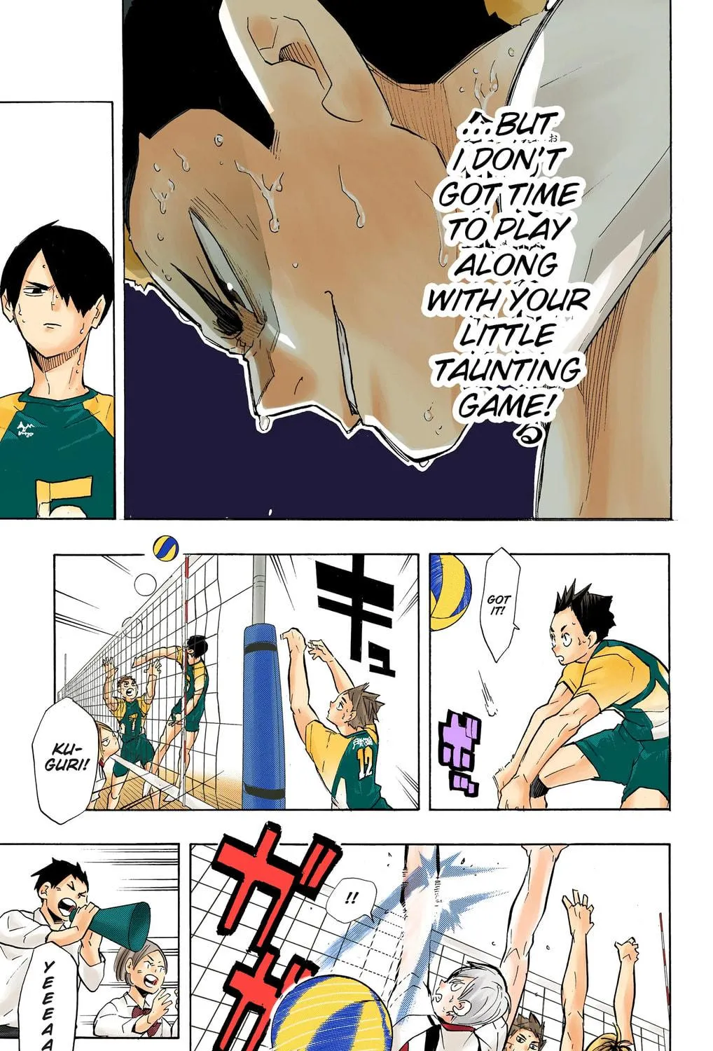 Read Haikyu!! (Official Colored) (Colored) chapter 202 image 28 on Lezhin