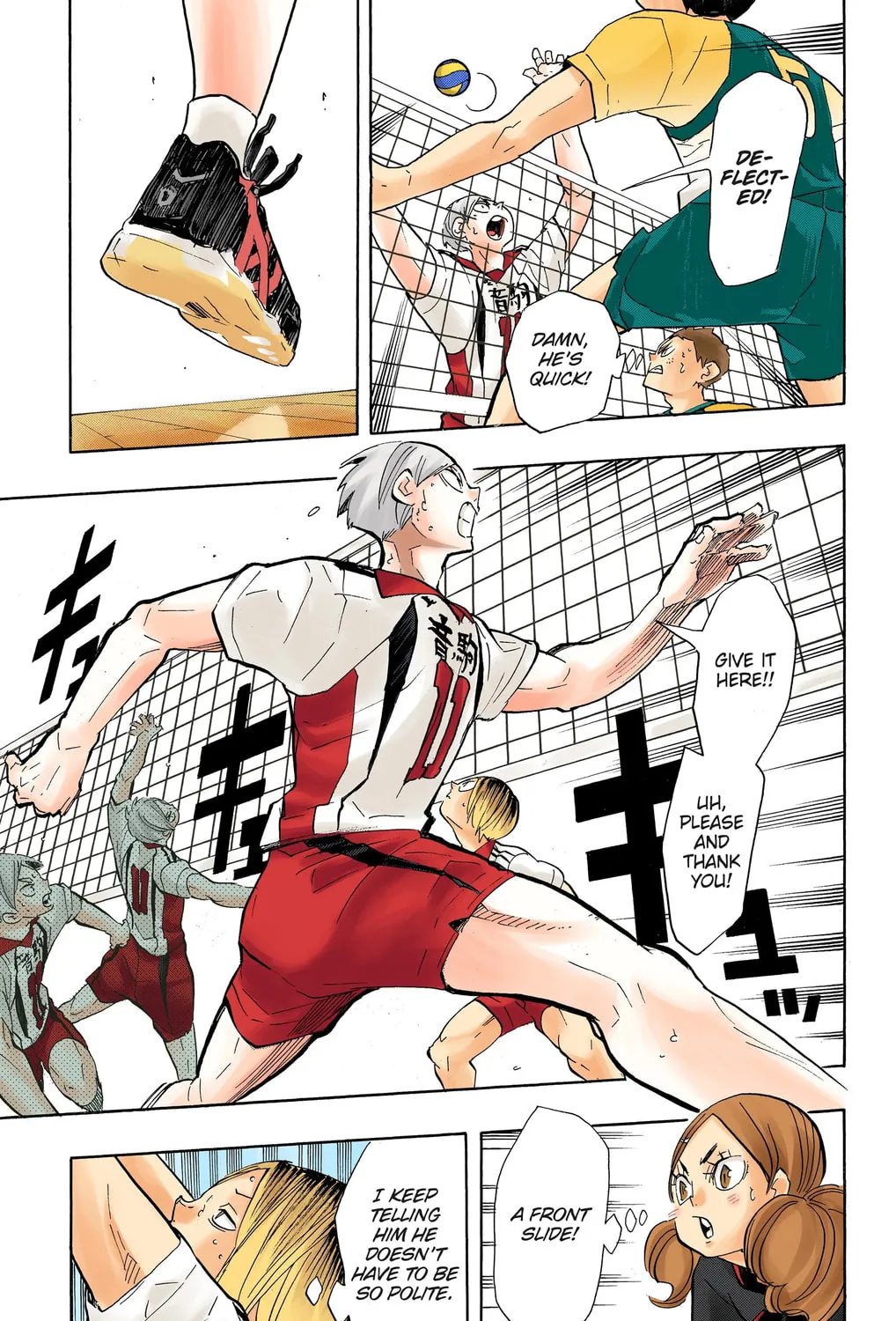 Read Haikyu!! (Official Colored) (Colored) chapter 202 image 8 on Lezhin