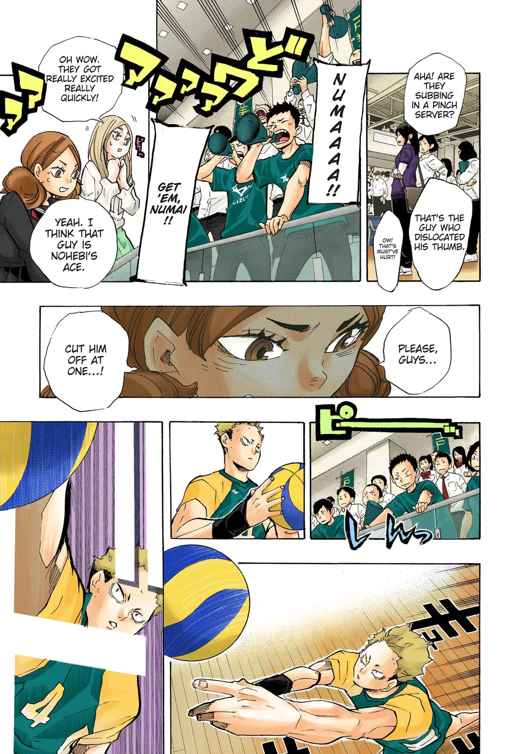 Read Haikyu!! (Official Colored) (Colored) chapter 203 image 20 on Lezhin