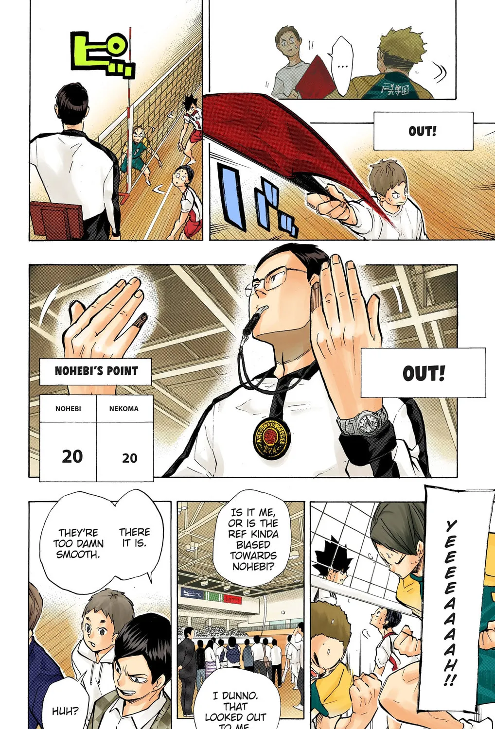 Read Haikyu!! (Official Colored) (Colored) chapter 203 image 26 on Lezhin