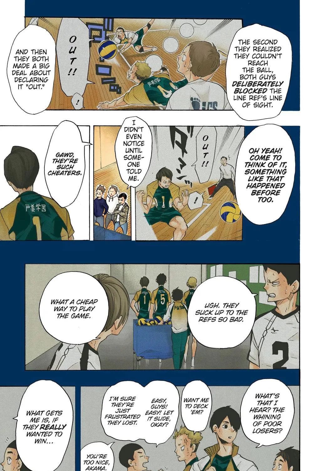 Read Haikyu!! (Official Colored) (Colored) chapter 203 image 28 on Lezhin