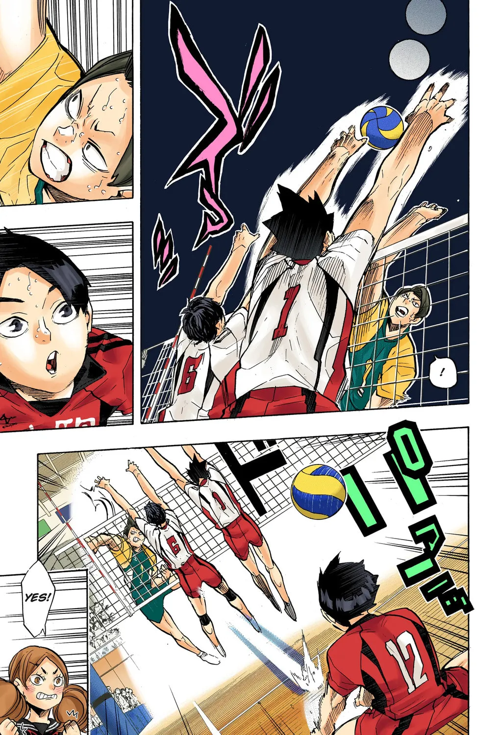 Read Haikyu!! (Official Colored) (Colored) chapter 204 image 12 on Lezhin