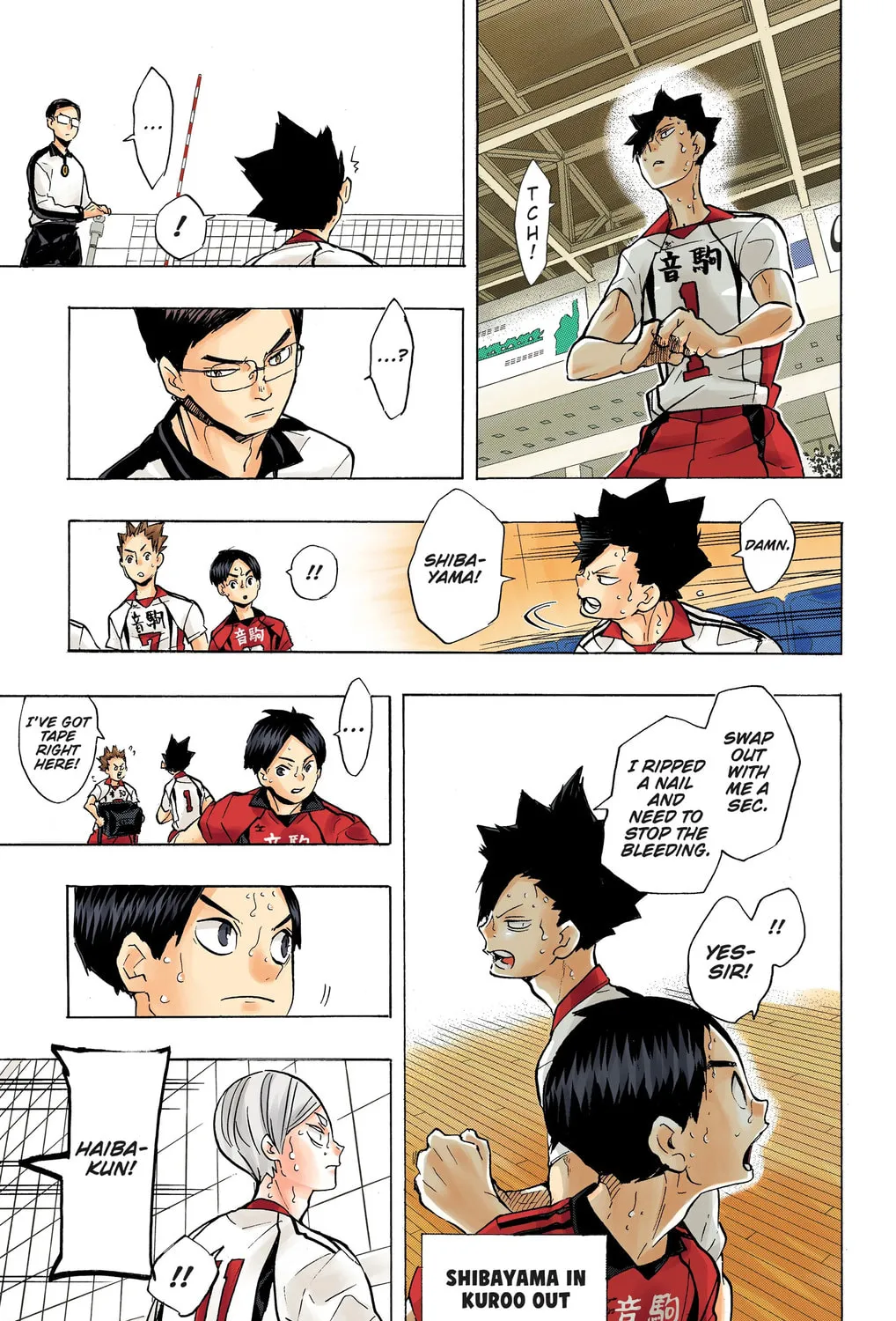 Read Haikyu!! (Official Colored) (Colored) chapter 204 image 24 on Lezhin