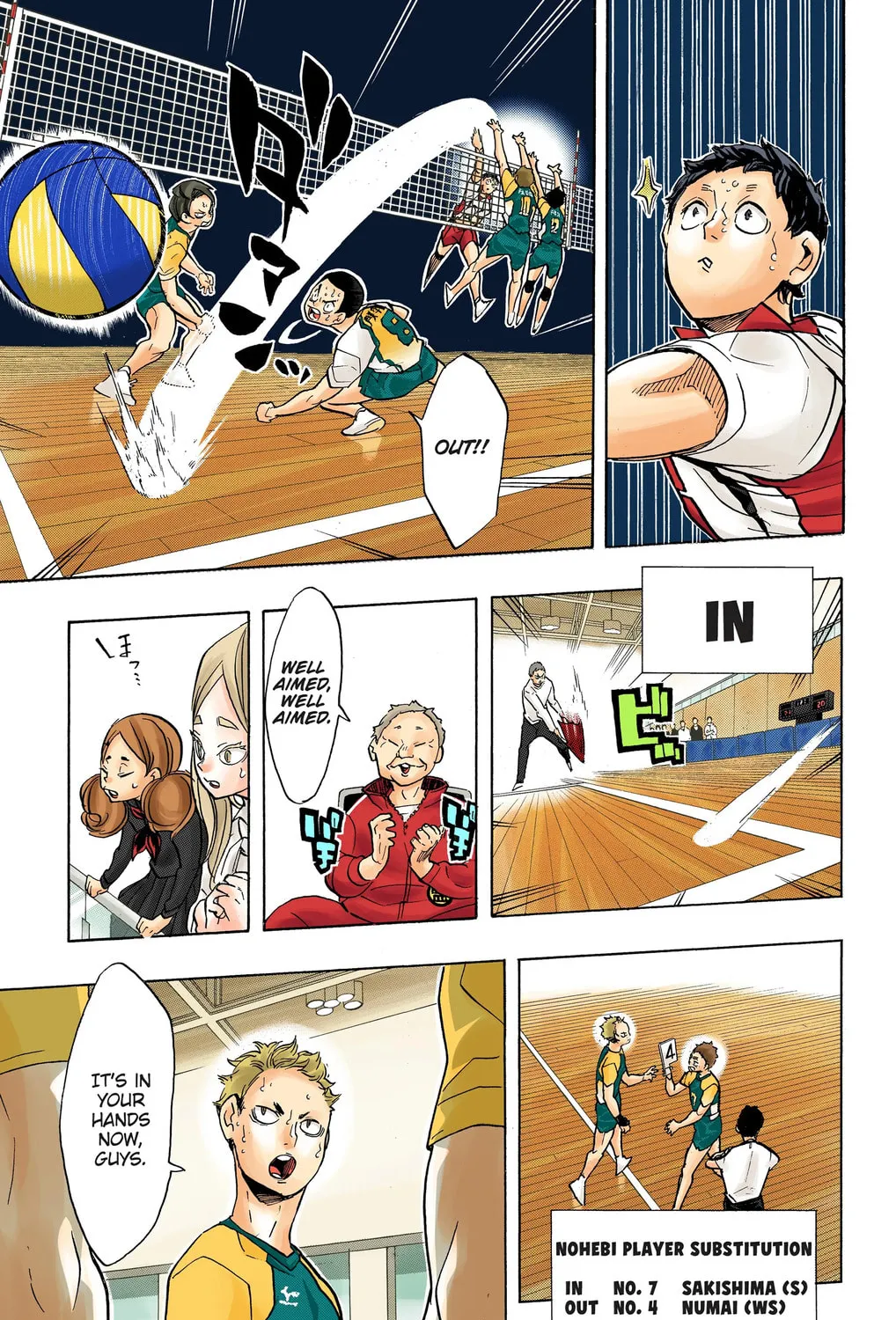 Read Haikyu!! (Official Colored) (Colored) chapter 204 image 8 on Lezhin