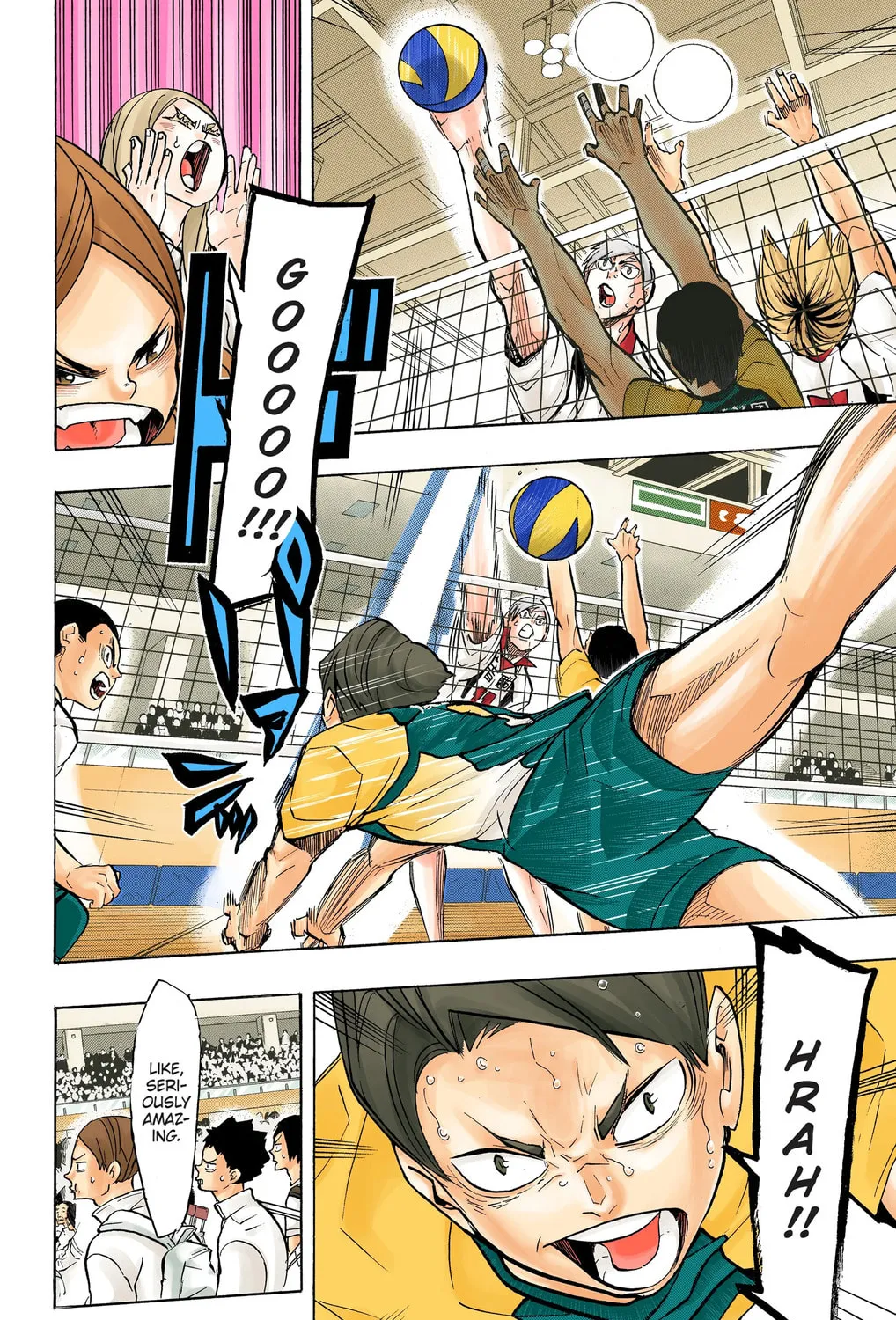 Read Haikyu!! (Official Colored) (Colored) chapter 205 image 14 on Lezhin