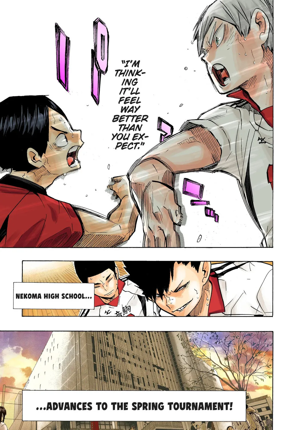 Read Haikyu!! (Official Colored) (Colored) chapter 205 image 30 on Lezhin