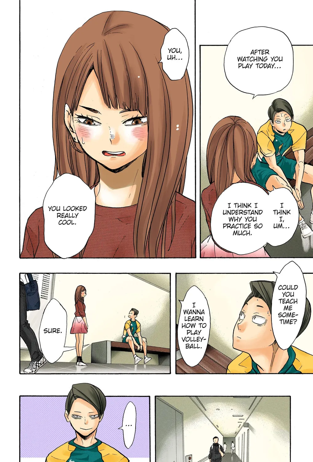 Read Haikyu!! (Official Colored) (Colored) chapter 206 image 20 on Lezhin
