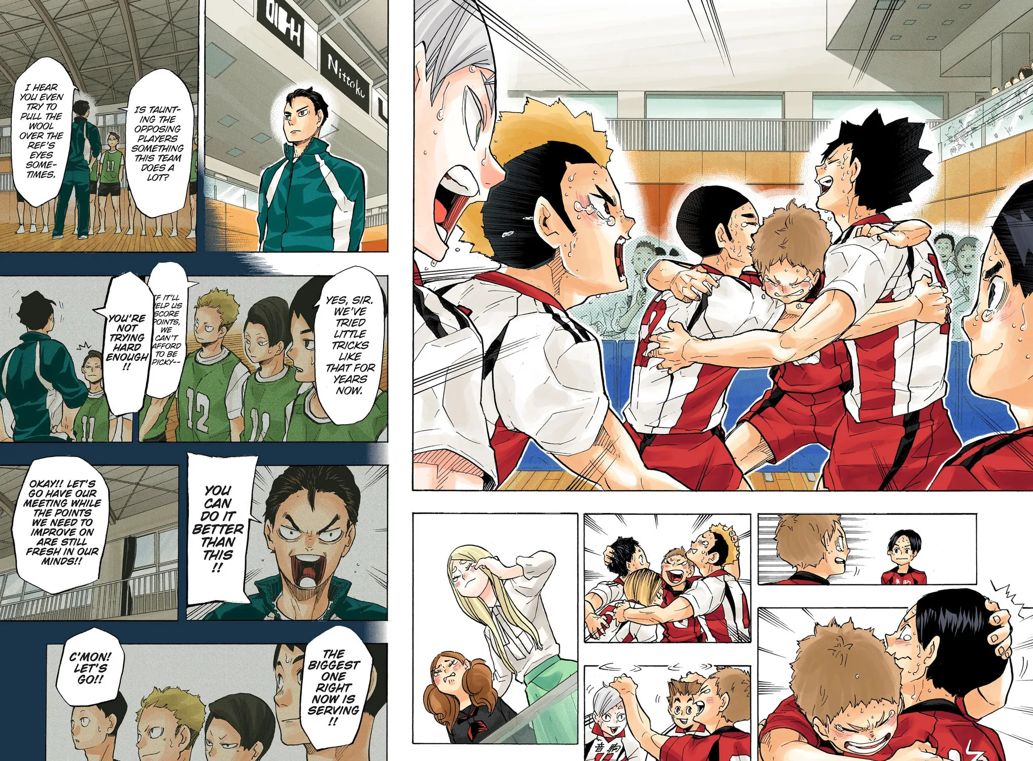 Read Haikyu!! (Official Colored) (Colored) chapter 206 image 6 on Lezhin