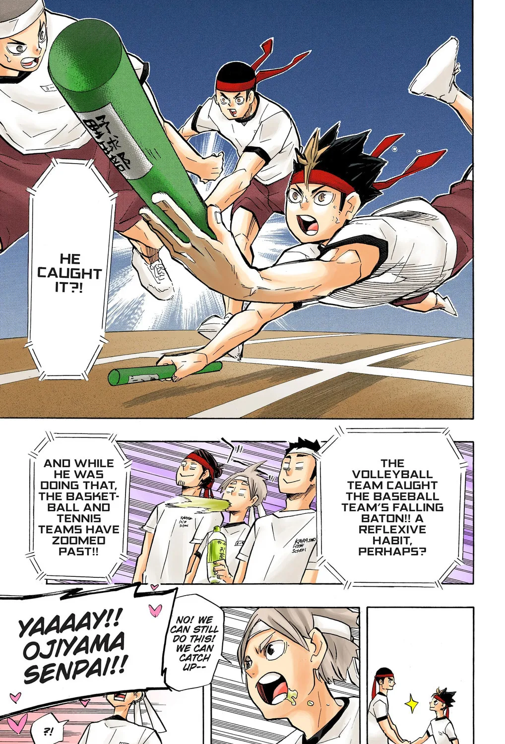 Read Haikyu!! (Official Colored) (Colored) chapter 207.5 image 20 on Lezhin