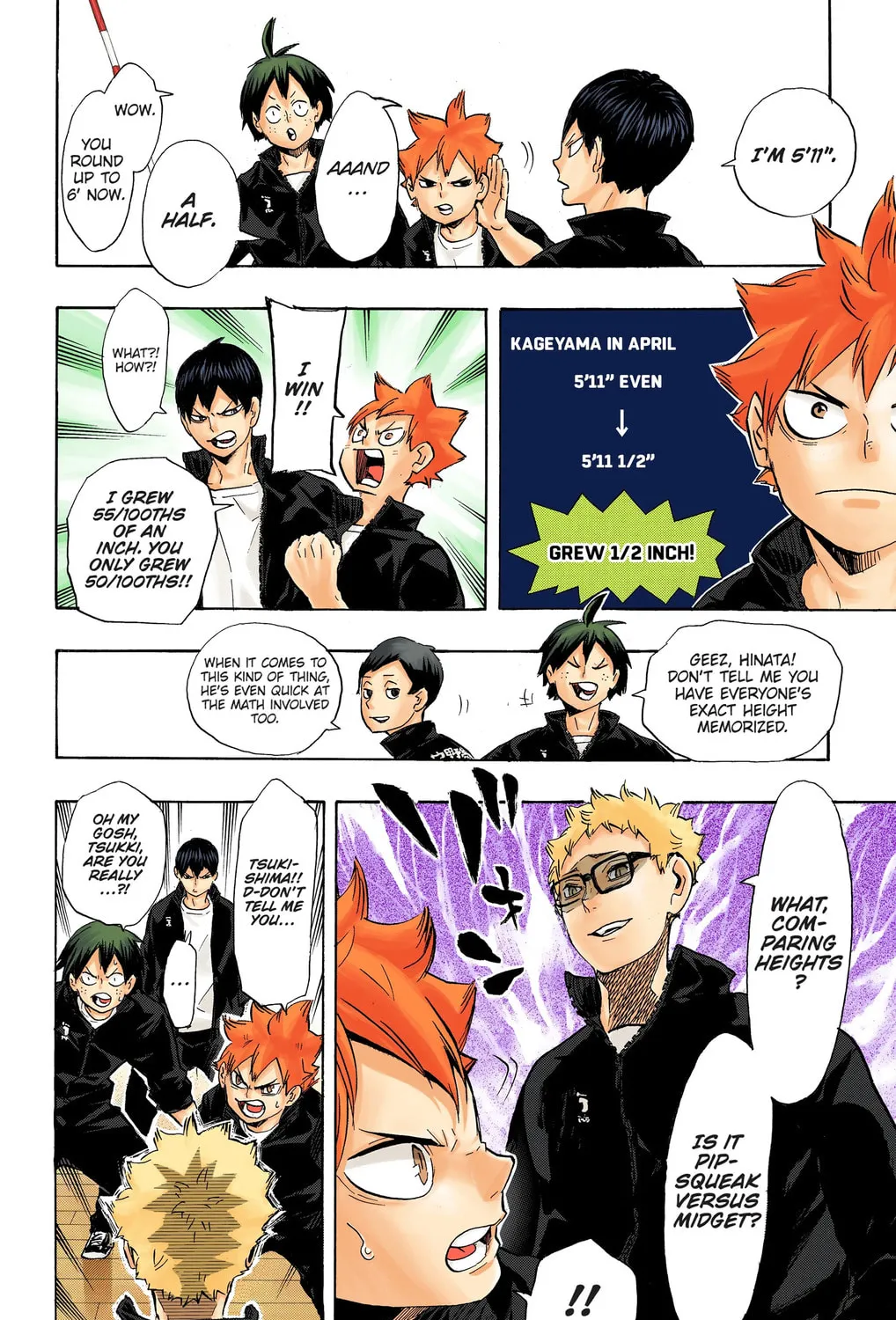Read Haikyu!! (Official Colored) (Colored) chapter 207 image 18 on Lezhin