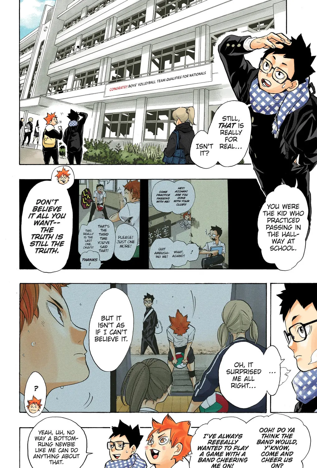 Read Haikyu!! (Official Colored) (Colored) chapter 207 image 2 on Lezhin