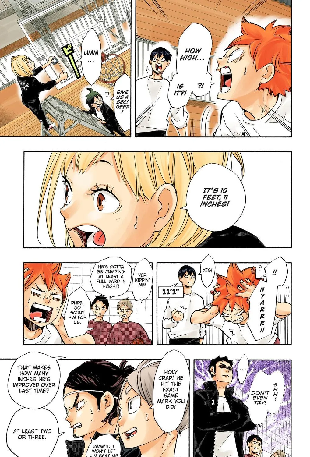Read Haikyu!! (Official Colored) (Colored) chapter 207 image 28 on Lezhin