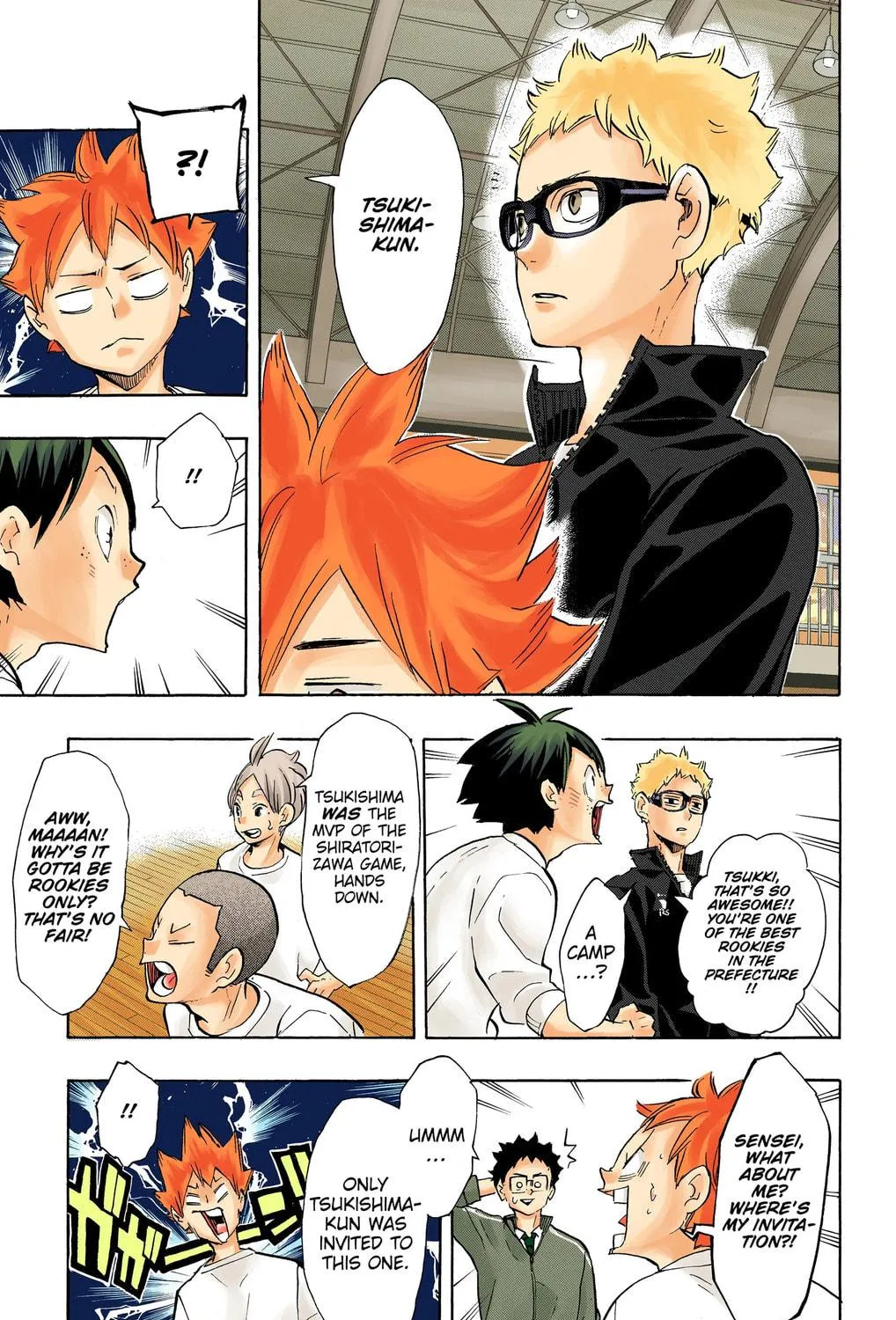 Read Haikyu!! (Official Colored) (Colored) chapter 208 image 22 on Lezhin