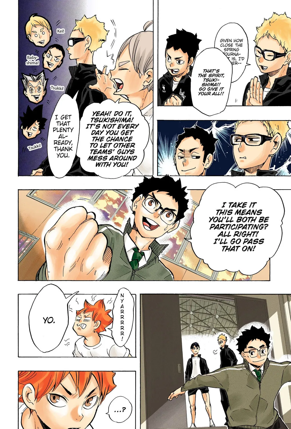 Read Haikyu!! (Official Colored) (Colored) chapter 208 image 24 on Lezhin