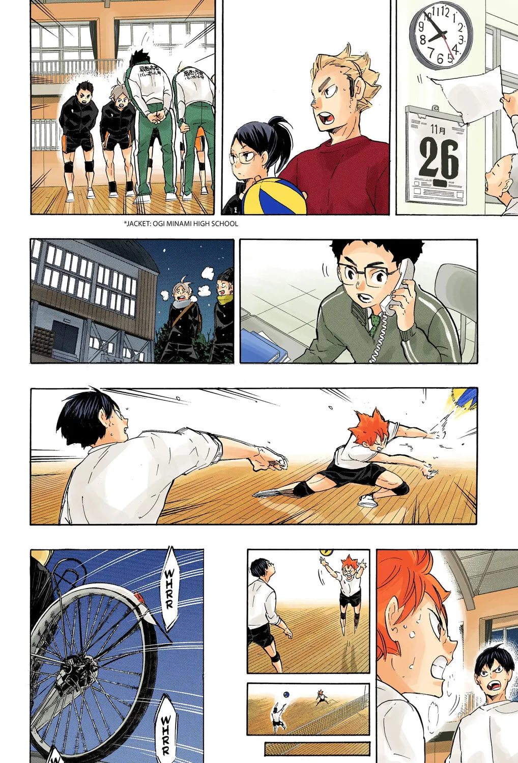 Read Haikyu!! (Official Colored) (Colored) chapter 208 image 32 on Lezhin