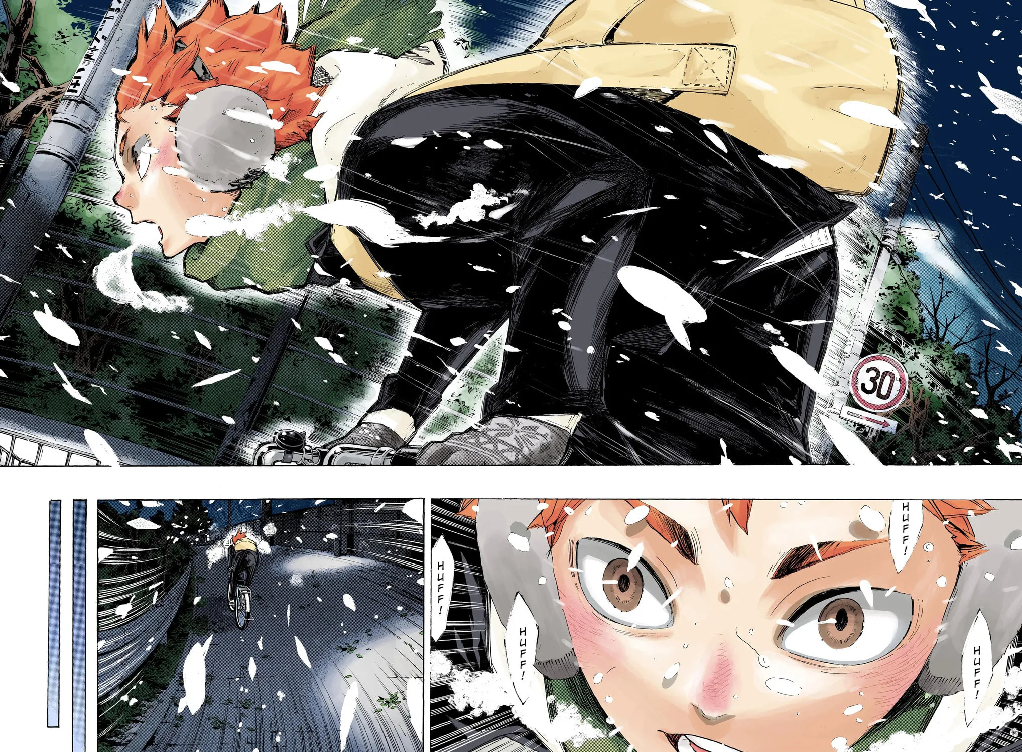 Read Haikyu!! (Official Colored) (Colored) chapter 208 image 36 on Lezhin