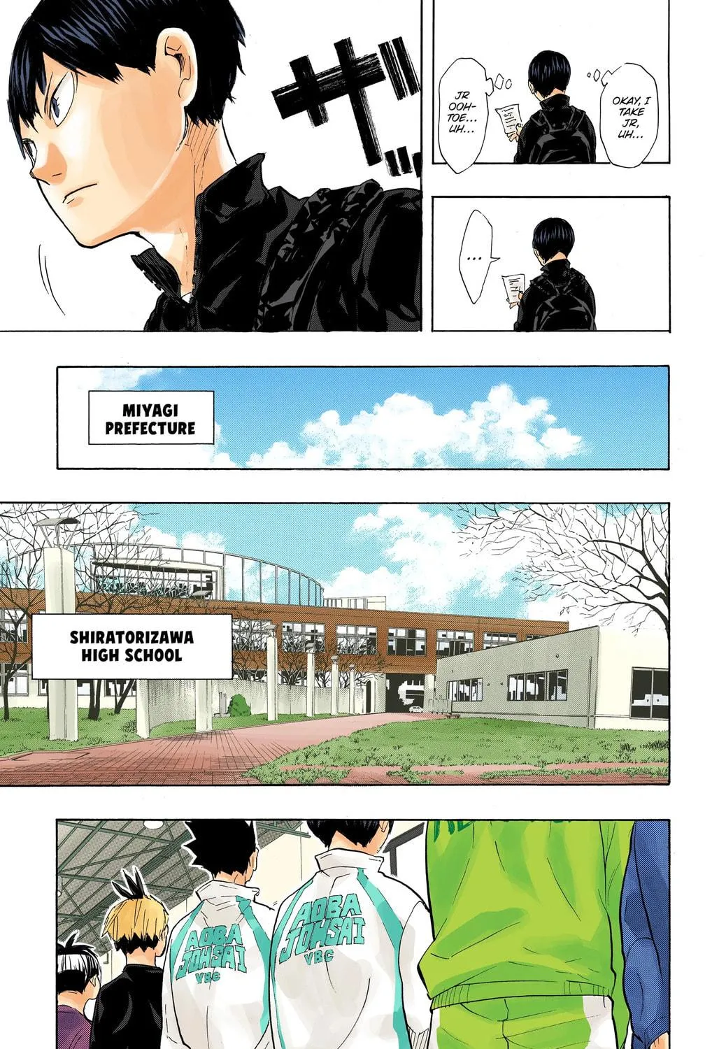 Read Haikyu!! (Official Colored) (Colored) chapter 208 image 40 on Lezhin