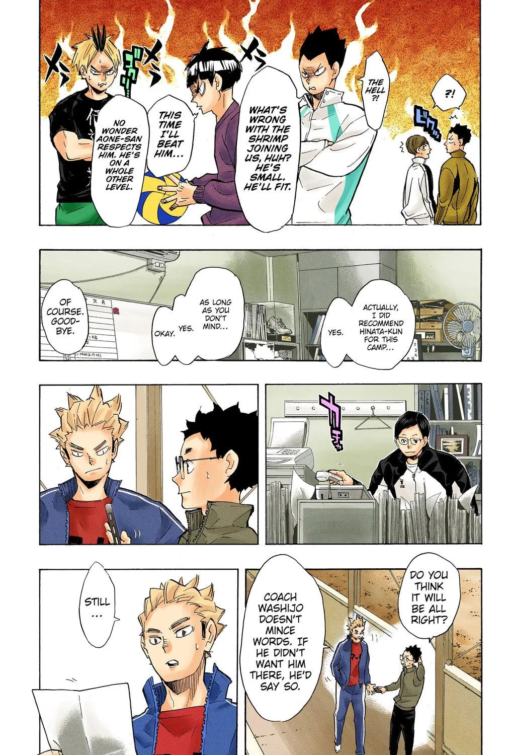 Read Haikyu!! (Official Colored) (Colored) chapter 209 image 22 on Lezhin