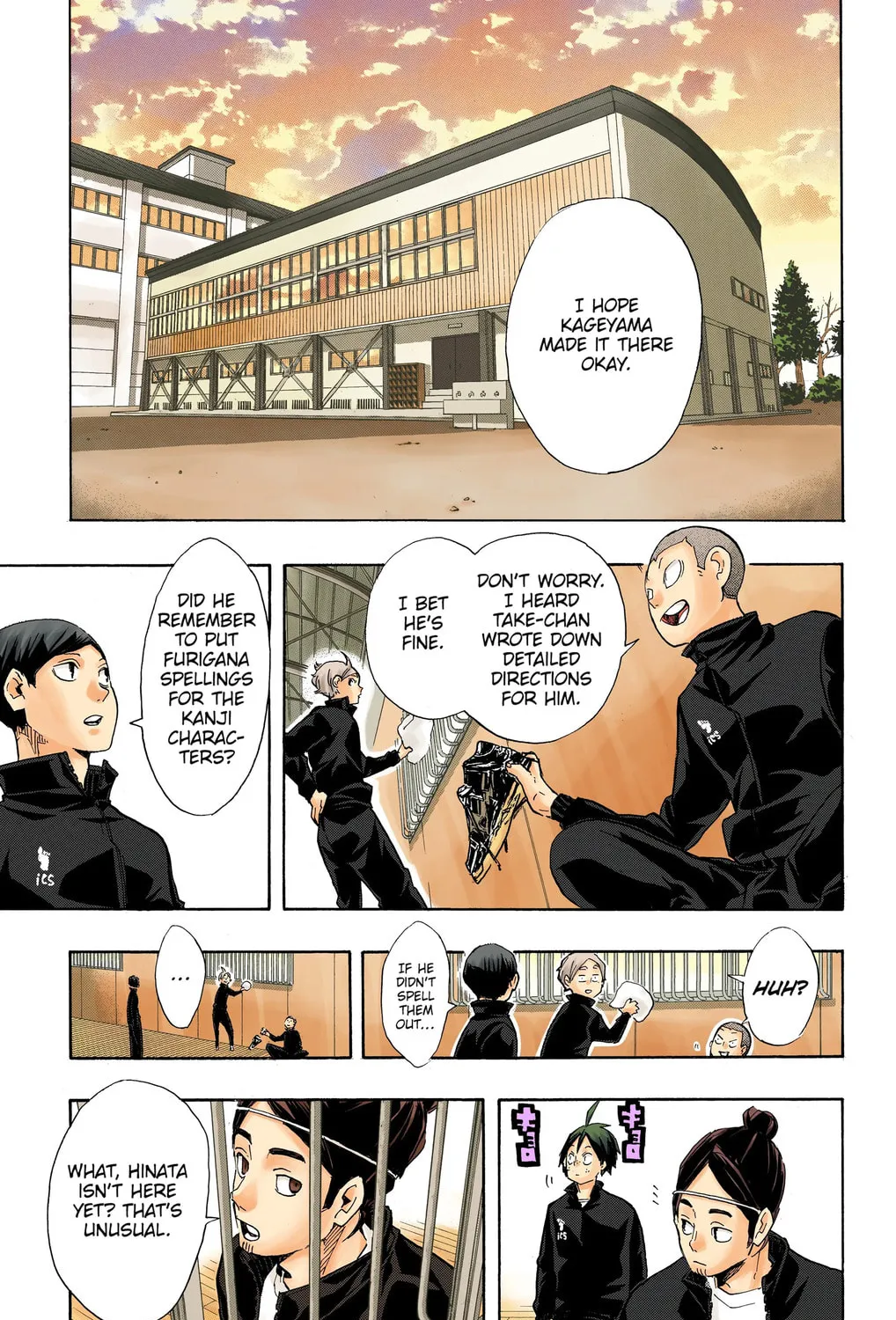 Read Haikyu!! (Official Colored) (Colored) chapter 209 image 6 on Lezhin