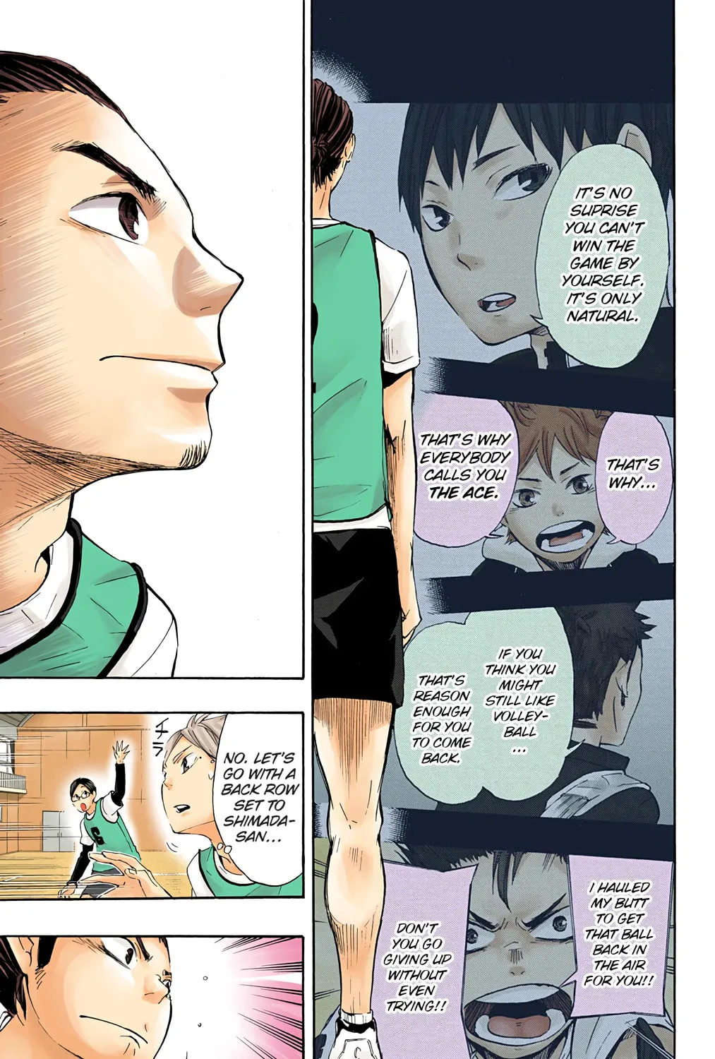 Read Haikyu!! (Official Colored) (Colored) chapter 21 image 14 on Lezhin